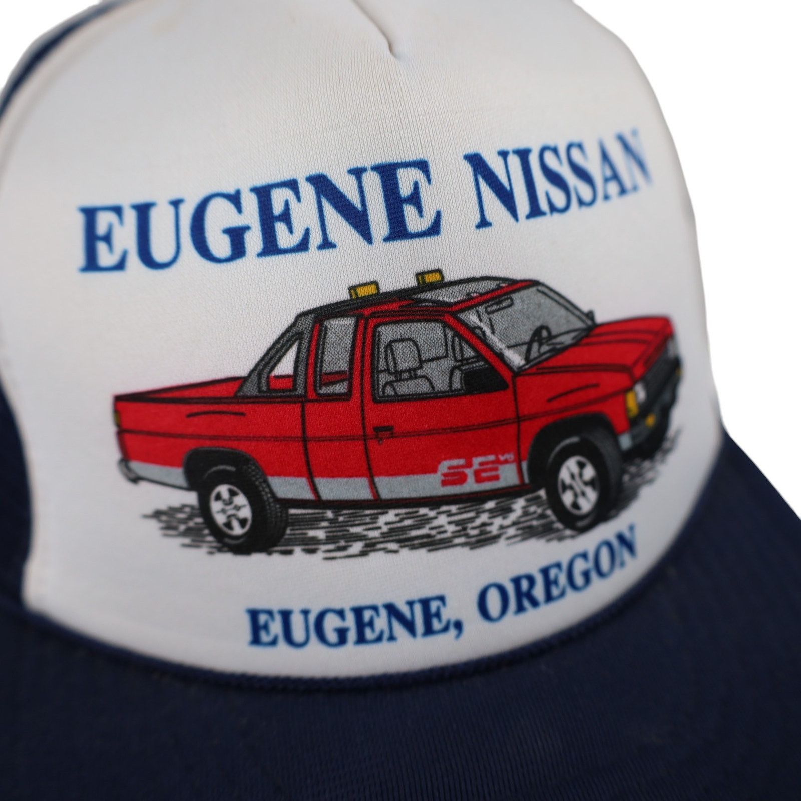 Vintage VTG Nissan D21 Hardbody Extended Cap Mini Truck Graphic Hat Size ONE SIZE - 3 Thumbnail