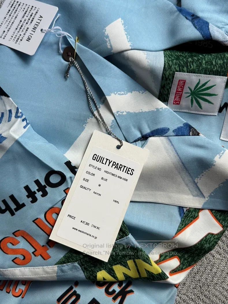 Other Wacko Maria Baseball-themed Hawaiian shirt Size US M / EU 48-50 / 2 - 6 Thumbnail