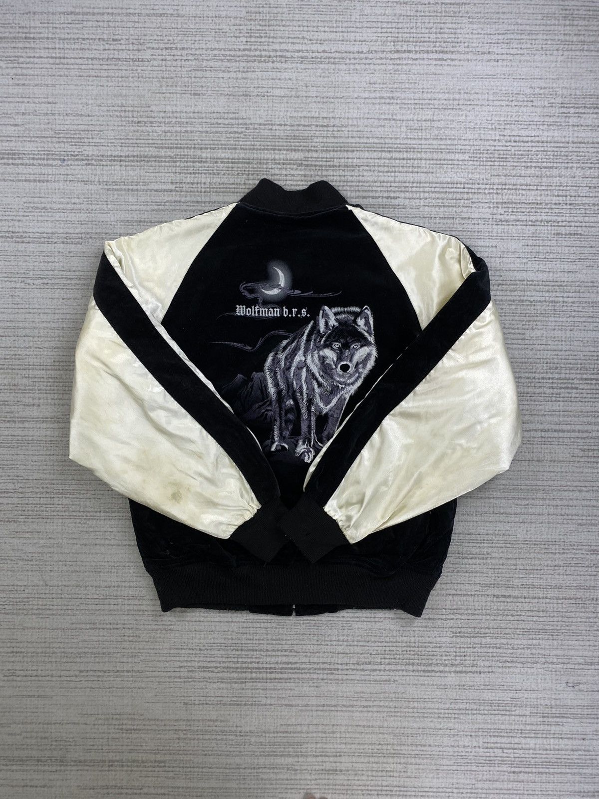 Japanese Brand Vintage Wolfman X Dragonfly Japan Sukajan Jacket Size US M / EU 48-50 / 2 - 5 Thumbnail