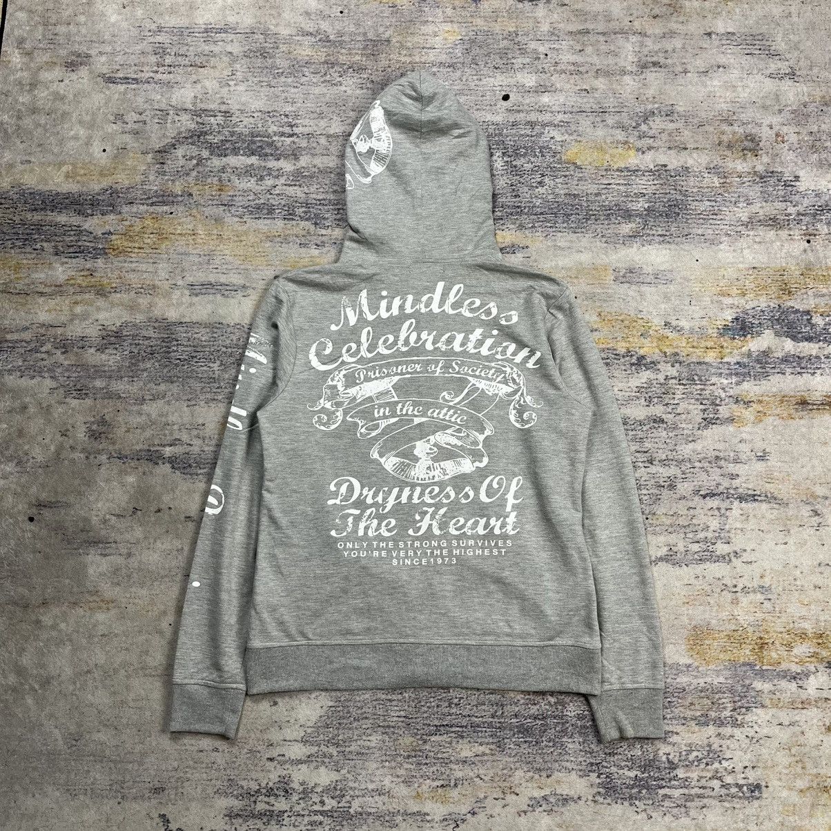 In the attic prisoner of society zip hoodie