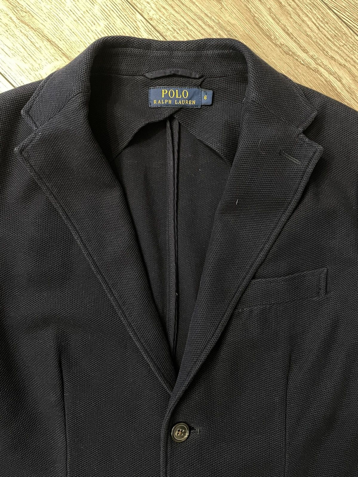 Polo Ralph Lauren Polo Ralph Lauren Soft Stretch Cotton Women's Blazer in Blue Size S / US 4 / IT 40 - 3 Thumbnail