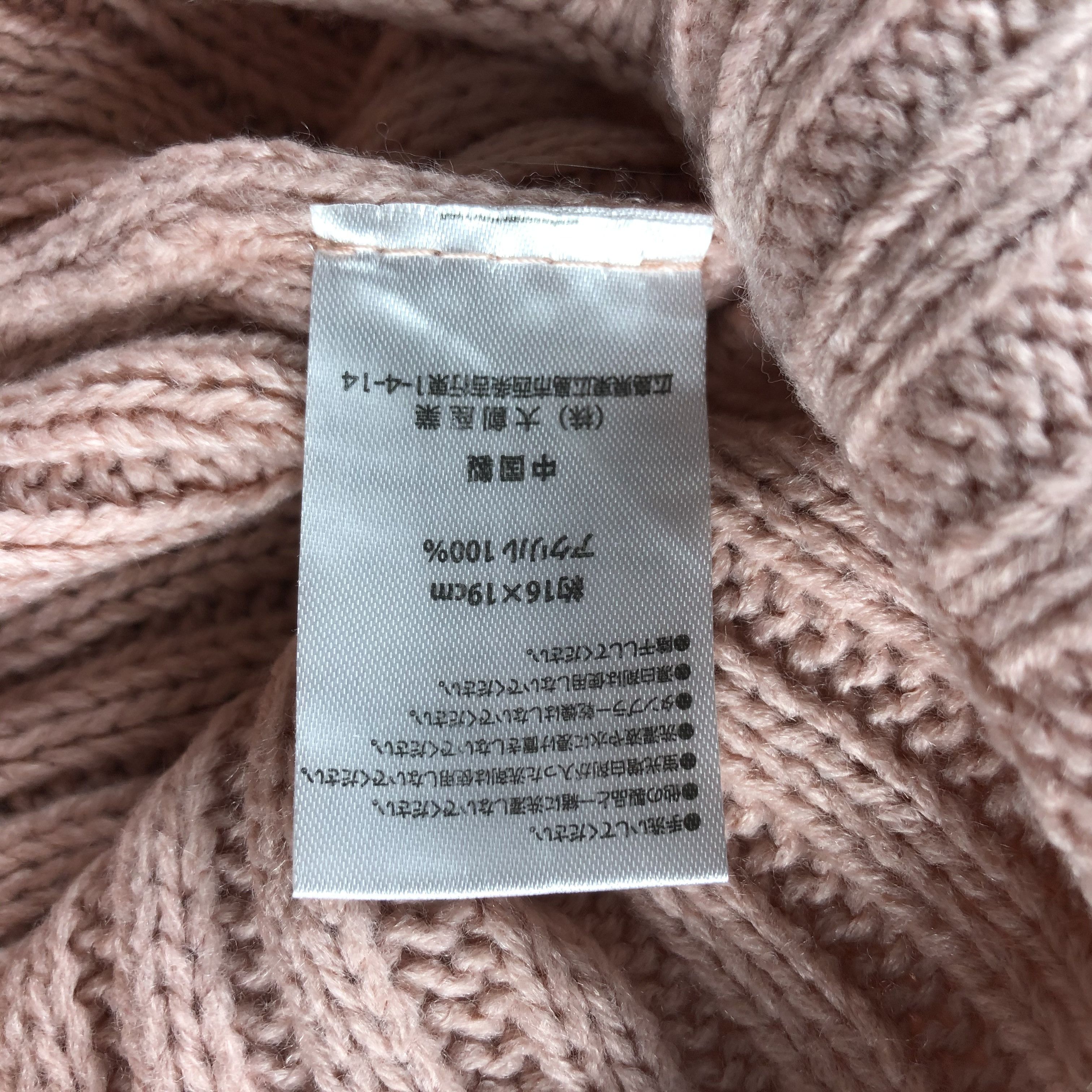 Vintage Womens Daiso Knit Beanie Snow Hat Snow Cap -D796 Size ONE SIZE - 5 Thumbnail