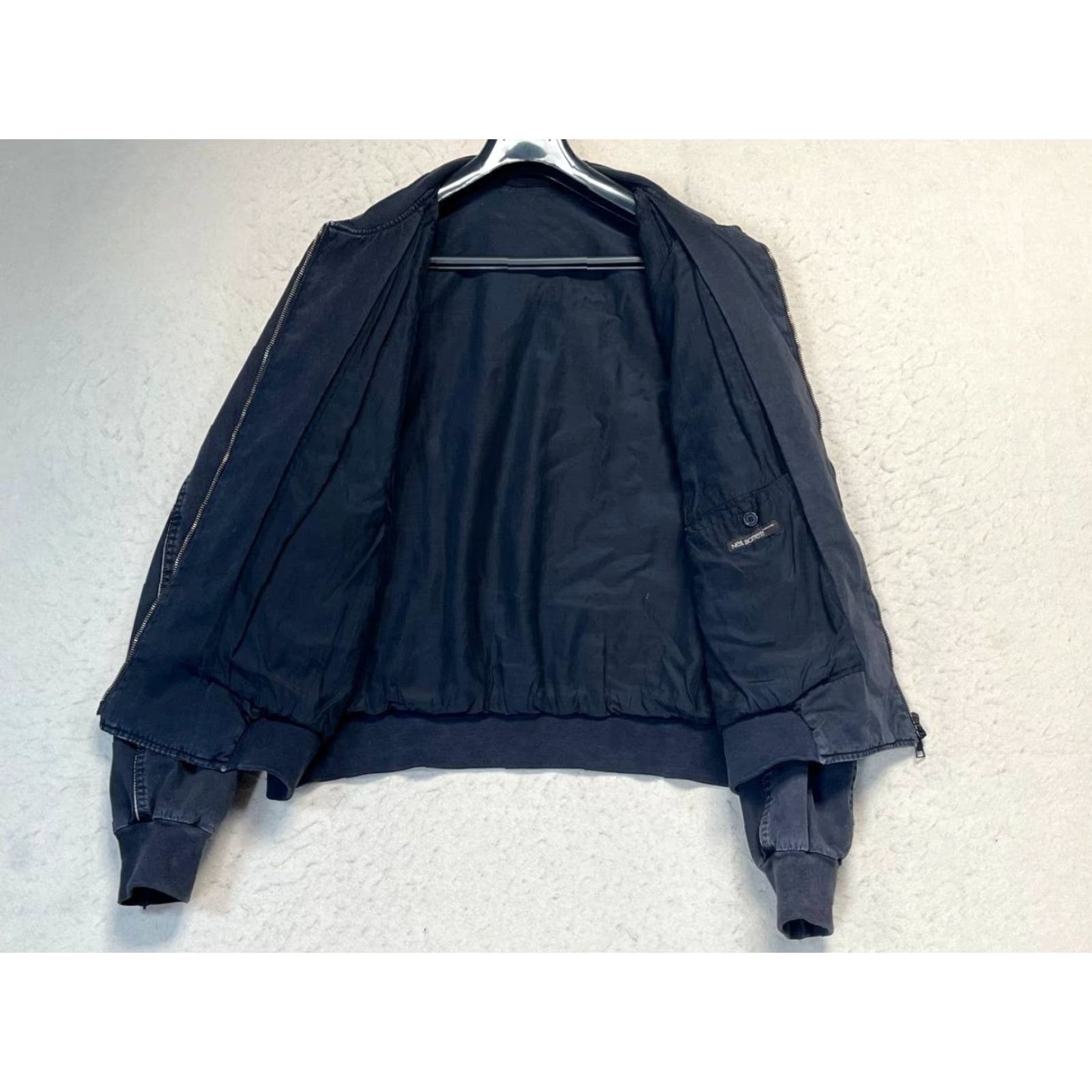 Neil Barrett Neil Barrett Bomber Jacket Denim Black M-L Men Shirt? Size US M / EU 48-50 / 2 - 6 Thumbnail