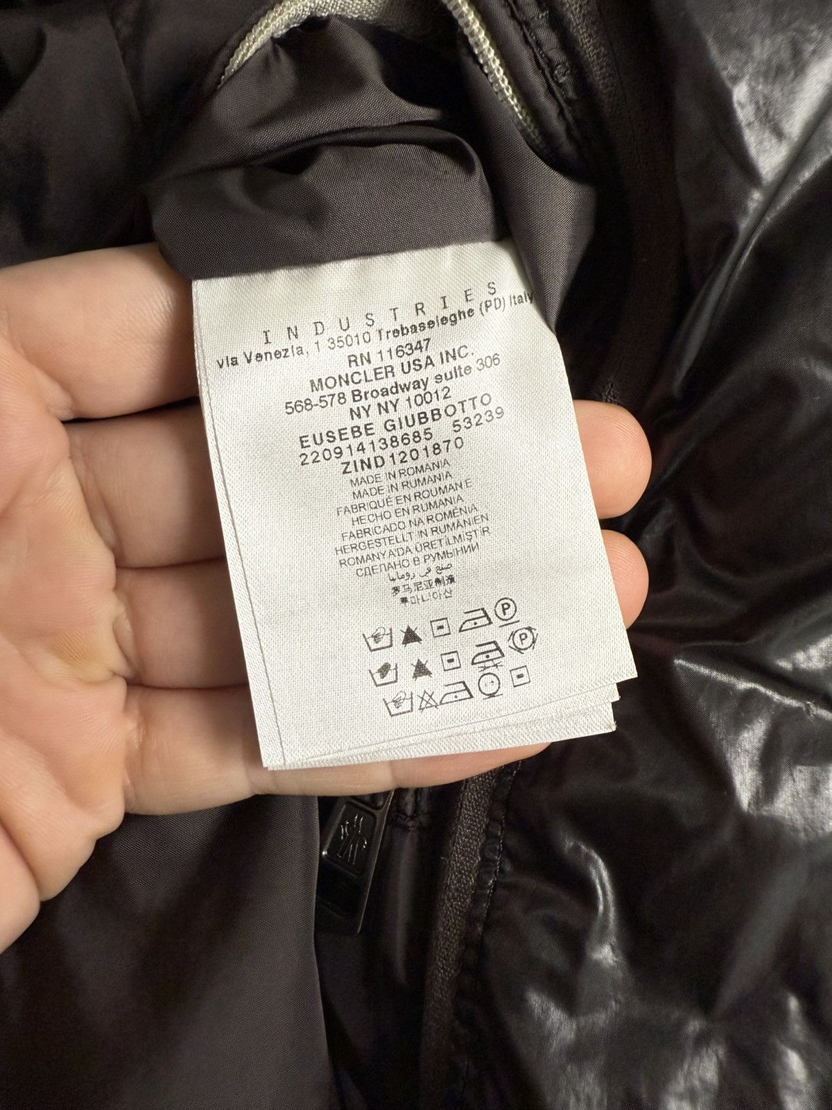 Moncler Moncler Eusebe Men’s Down Puffer Jacket Size 5 (XL) Black Size US XL / EU 56 / 4 - 11 Thumbnail