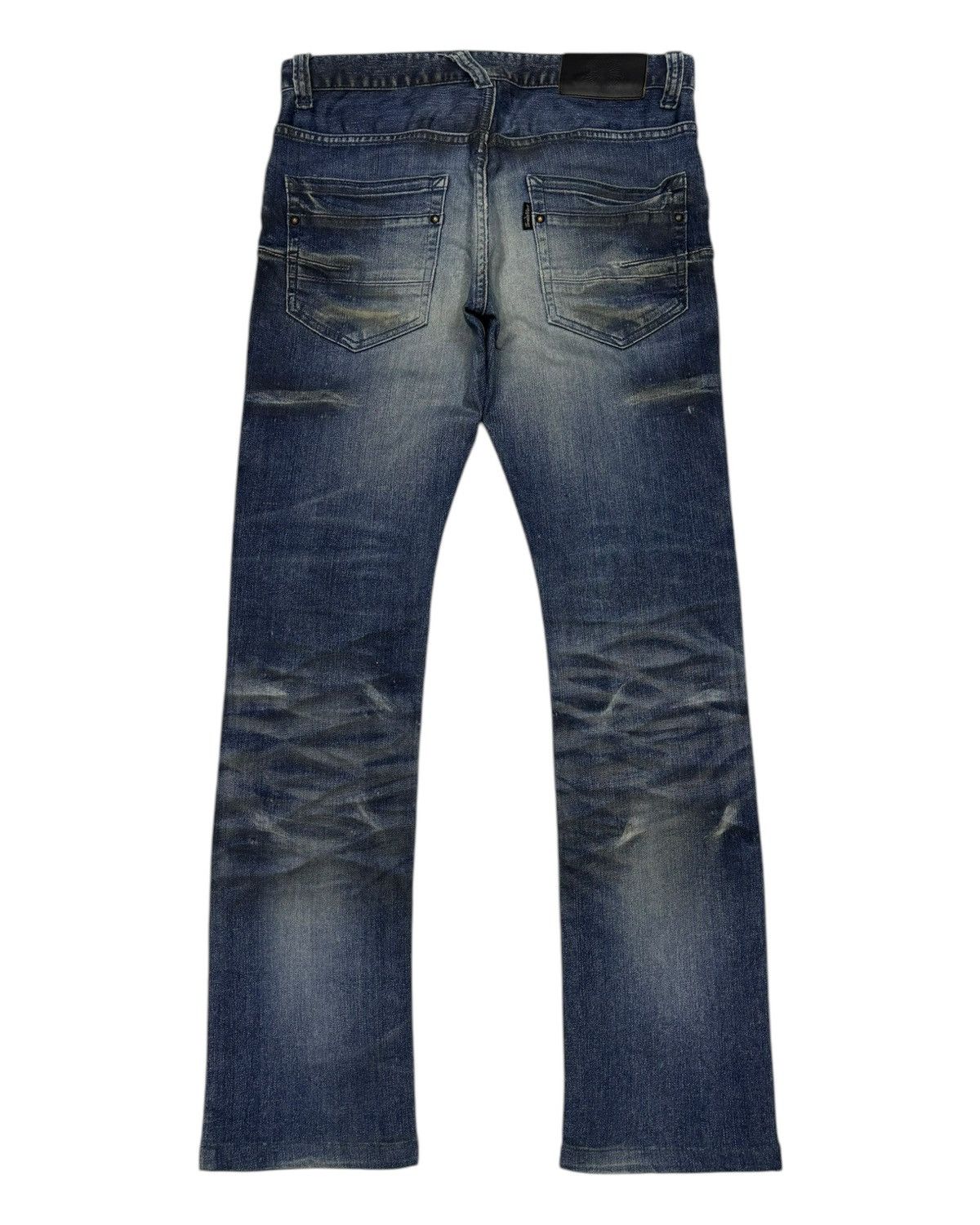 If Six Was Nine × Japanese Brand × Tornado Mart 🔥Skinny Tornado Mart Distressed Denim Size US 32 / EU 48 - 8 Thumbnail