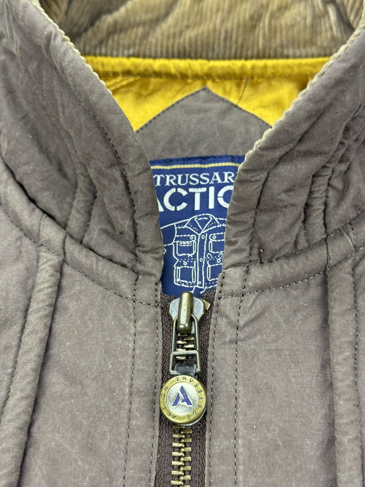 Junya Watanabe 1980s TRUSSARDI ACTION Wired Cable Bomber Jacket Size US XL / EU 56 / 4 - 8 Thumbnail