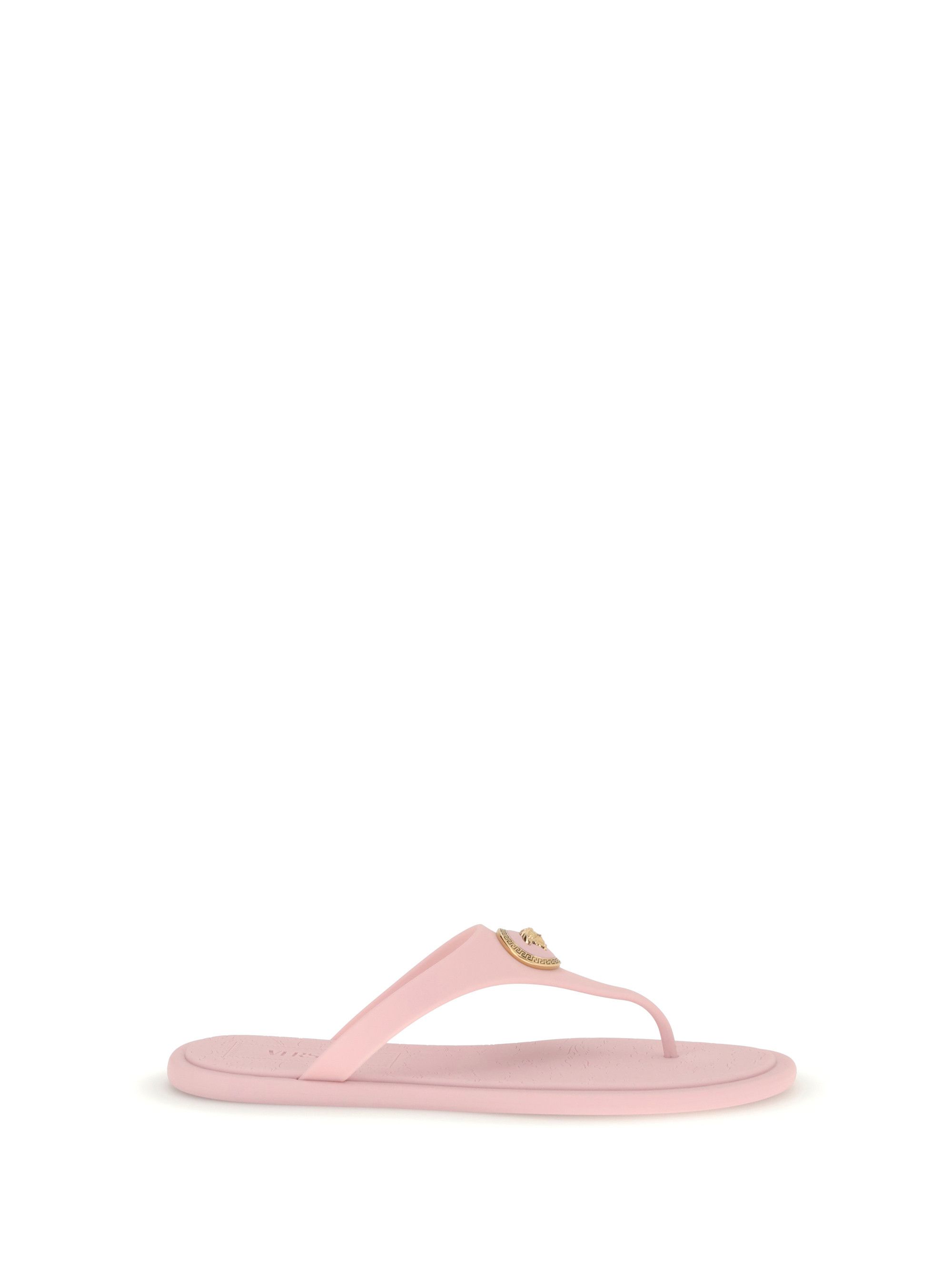 Versace Rubber Thong Sandals Size US 7 / IT 37 - 1 Thumbnail