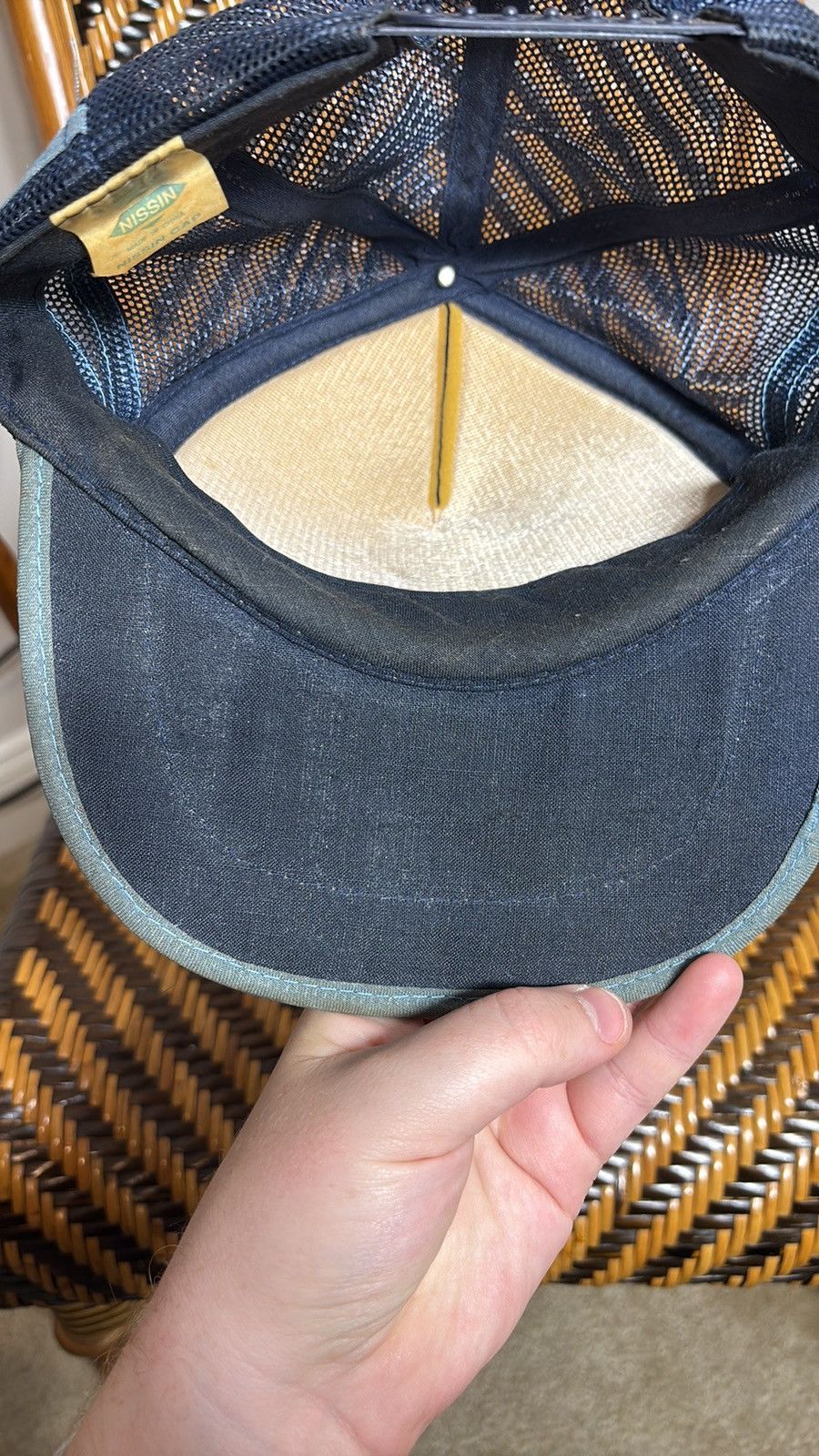 Vintage Vintage Tri State Tree Service 3 Stripe Trucker Hat Size ONE SIZE - 5 Thumbnail