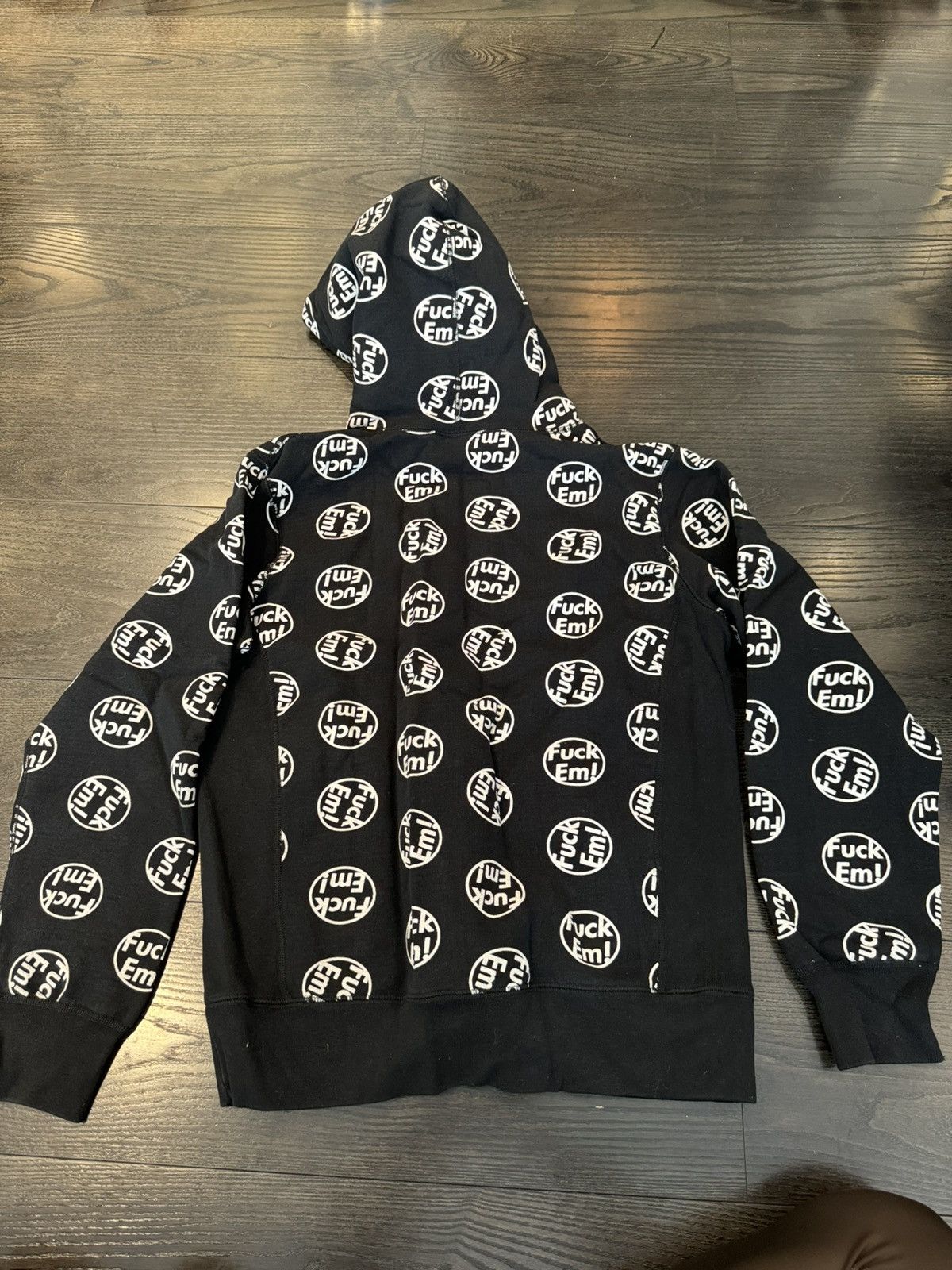 Supreme F*ck em! Supreme Hoodie Size US M / EU 48-50 / 2 - 2 Thumbnail