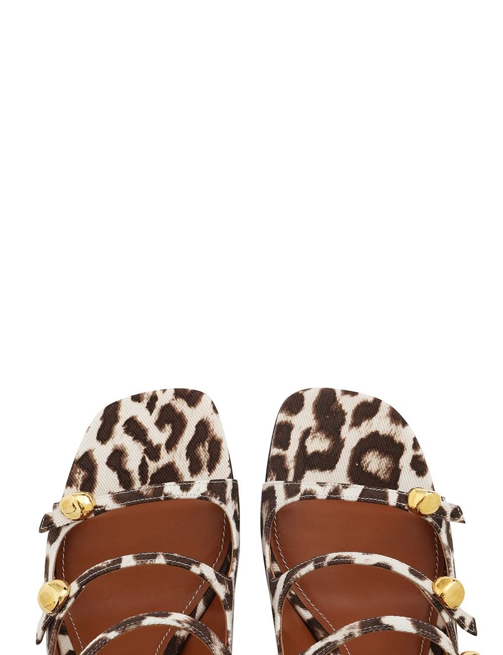Zimmermann oc11z0825 Eliot Sandals in Leopard Size US 9 / IT 39 - 7 Thumbnail
