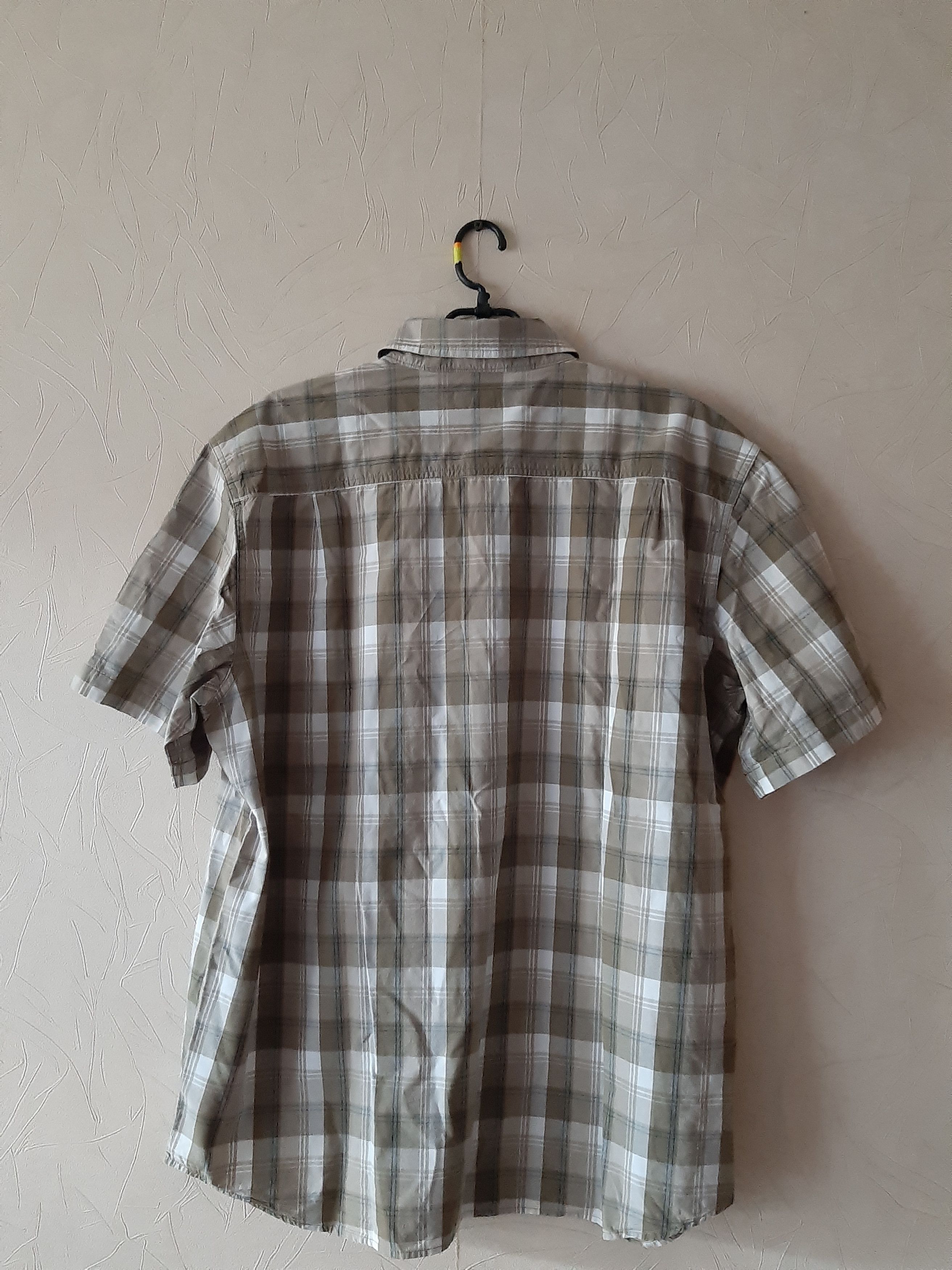 Carhartt Carhartt Shirt Small Button Up Brown Plaid Short Sleeve Work Size US XL / EU 56 / 4 - 6 Thumbnail