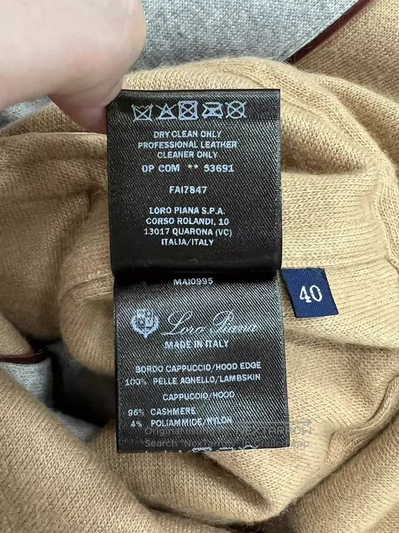 Loro Piana LORO PIANA Classic Cashmere Hooded Jacket Size XS / US 0-2 / IT 36-38 - 7 Thumbnail