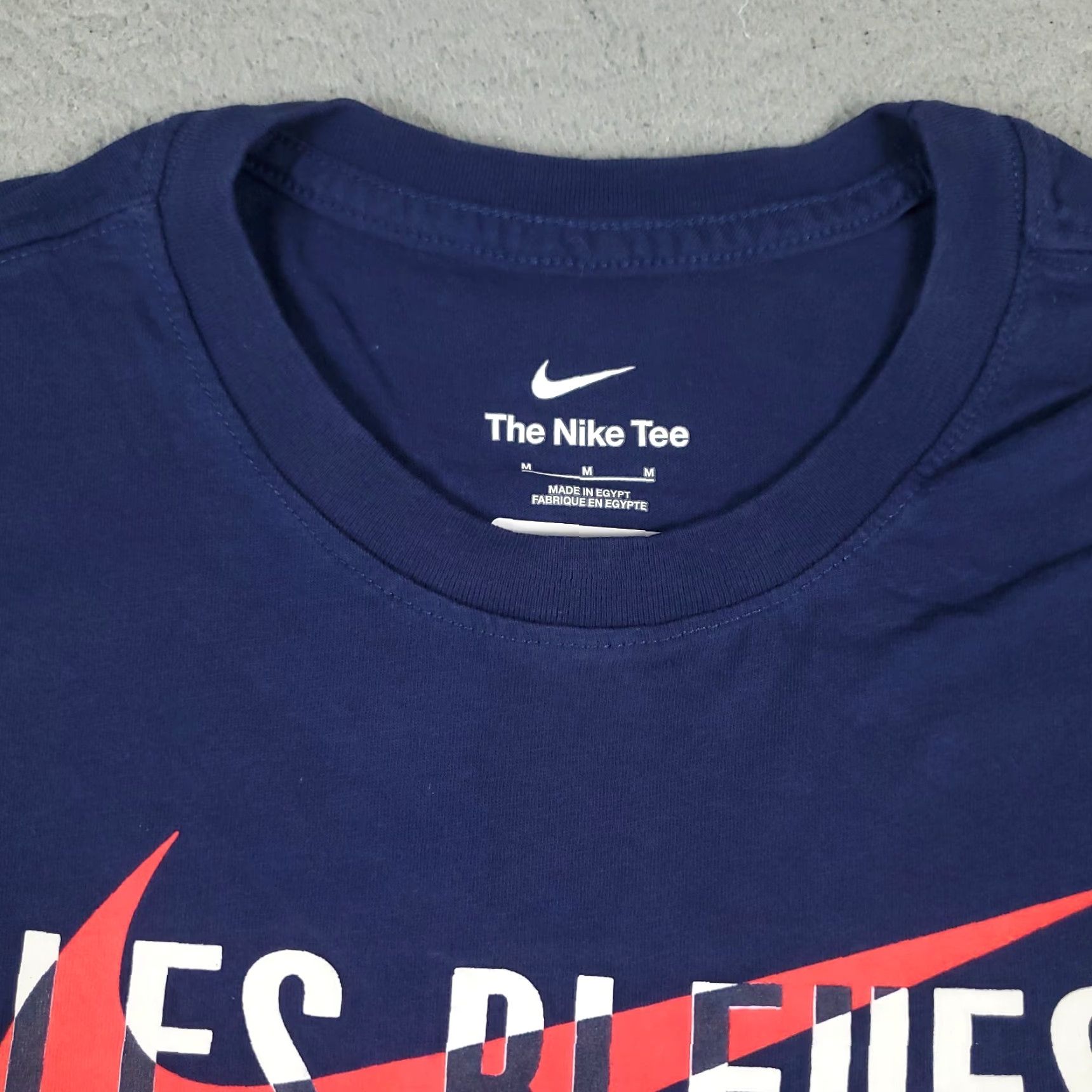 Nike Nike T Shirt Mens Medium Blue Swoosh Casual Short Sleeve Adult Size US M / EU 48-50 / 2 - 3 Thumbnail