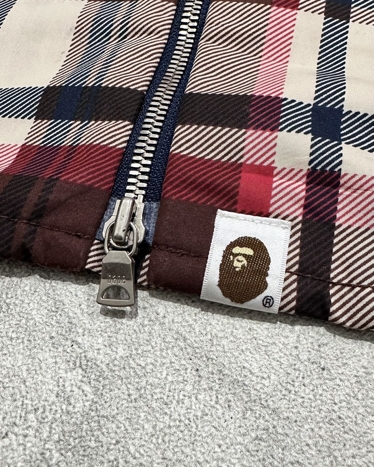 Bape Bape Plaid Windbreaker Jacket Size US M / EU 48-50 / 2 - 11 Thumbnail