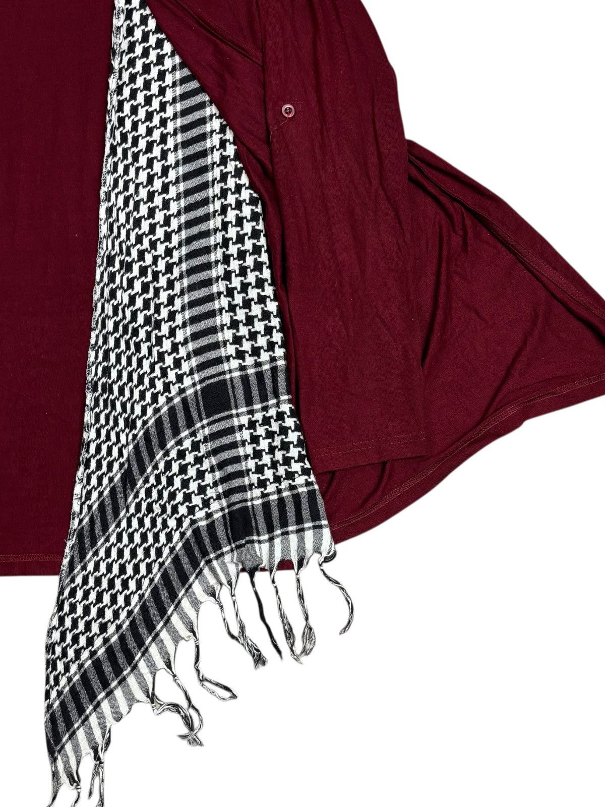 Tornado Mart 2000s Launching Pad - Vkei Style Layered Keffiyeh Cardigan Size US M / EU 48-50 / 2 - 5 Thumbnail