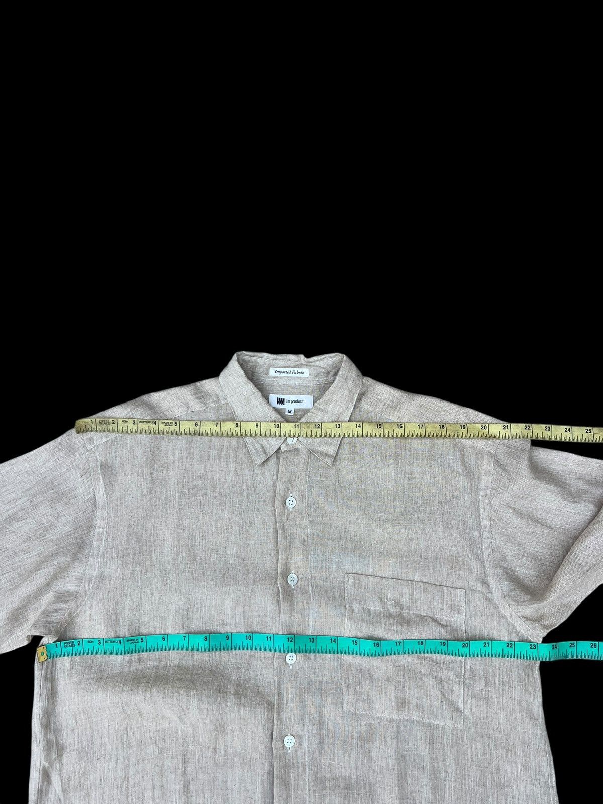 Issey Miyake Archive Issey Miyake im Product 100% Linen Shirt Size US M / EU 48-50 / 2 - 4 Thumbnail
