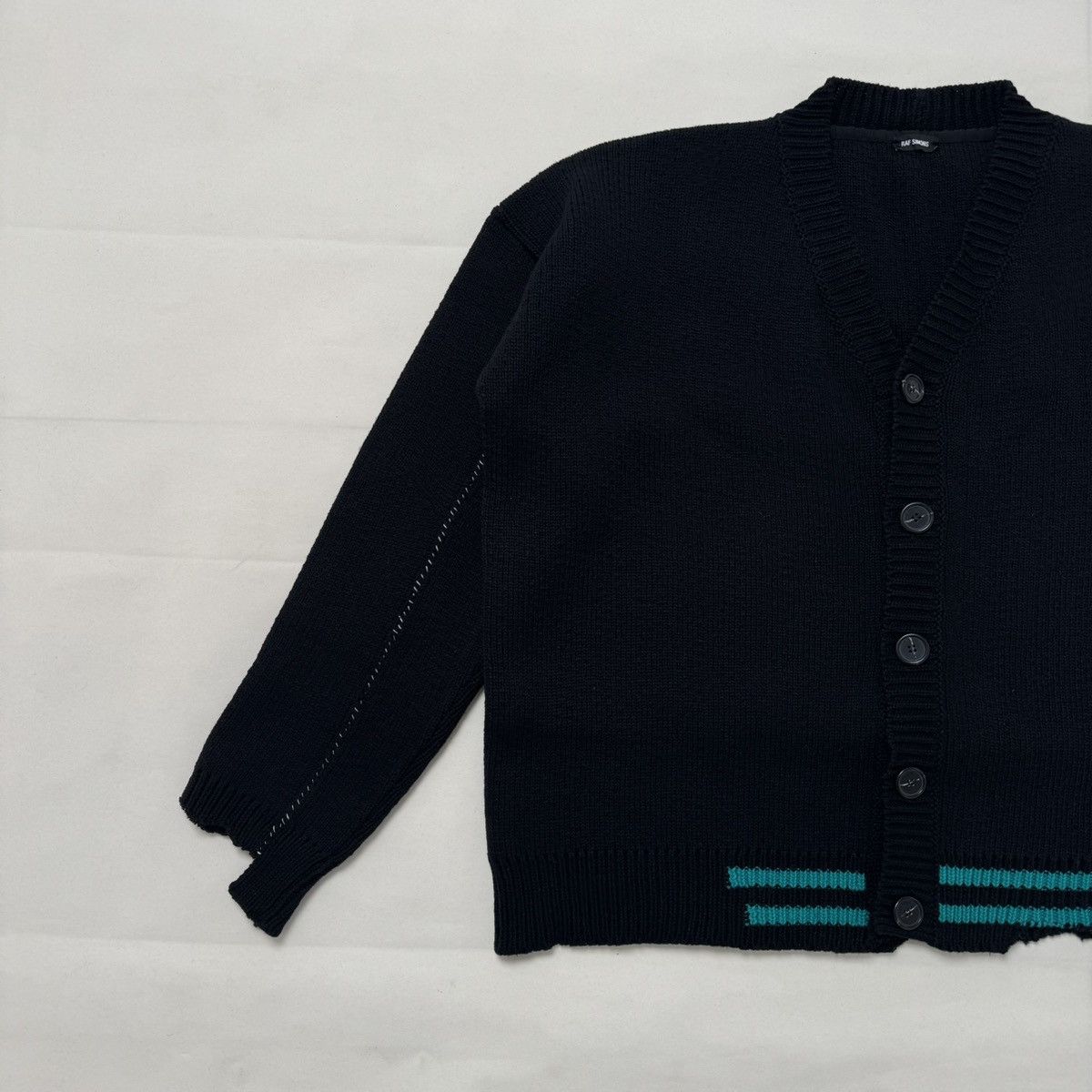Raf Simons FW16 Oversized Button-Up Sweater Size US XXL / EU 58 / 5 - 4 Thumbnail