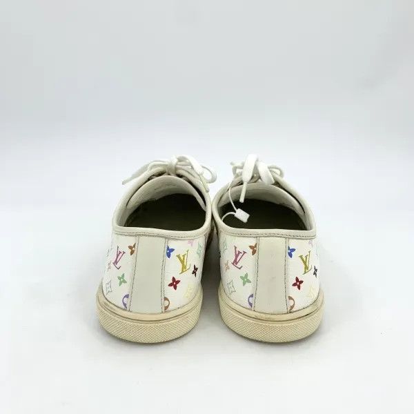 Louis Vuitton Louis Vuitton Stylish Low-Top Sneakers in White -2508 Size US 5.5 / EU 38 - 4 Thumbnail