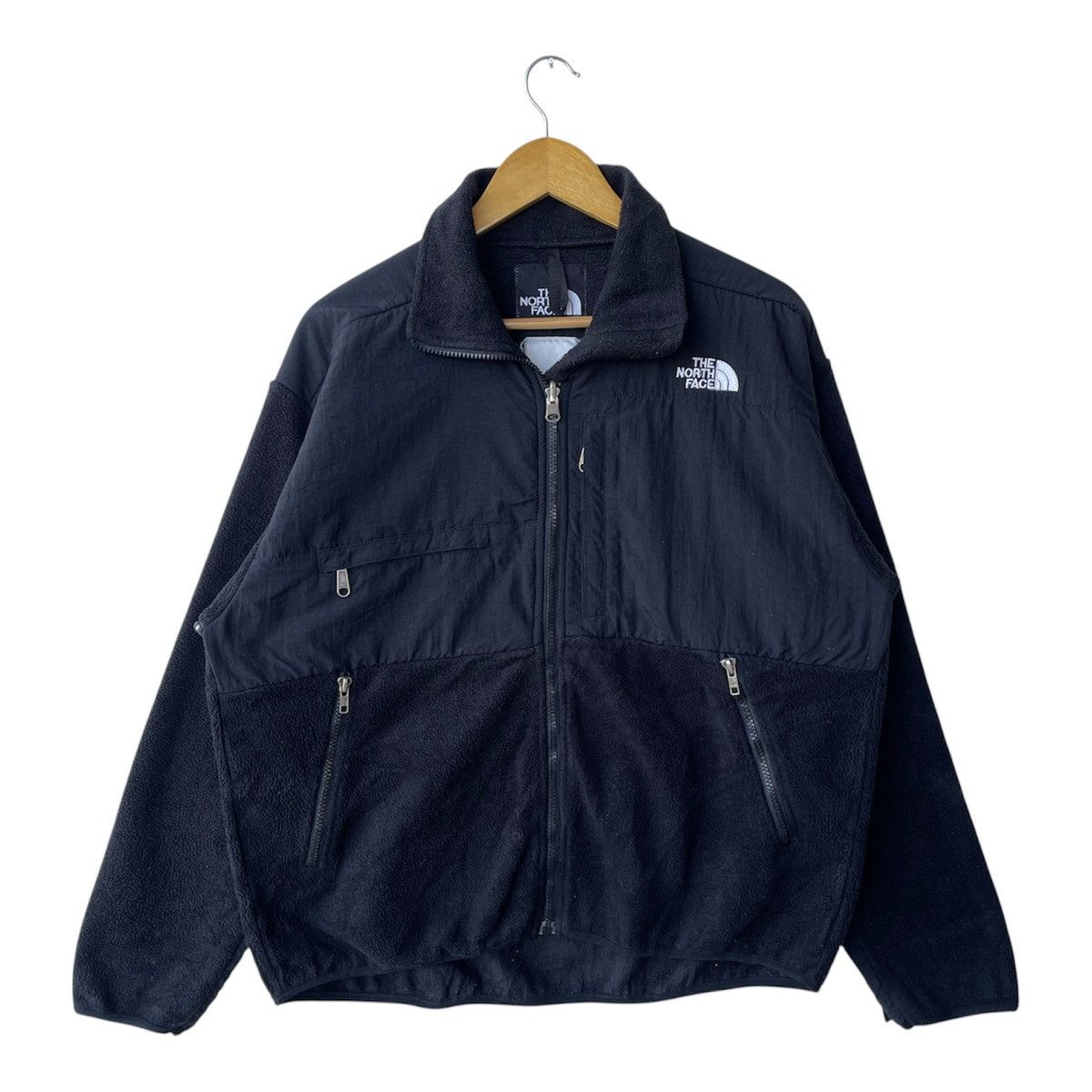 The North Face Vintage The North Face Black Polartec Fleece FullZip Jacket Size US M / EU 48-50 / 2 - 1 Thumbnail