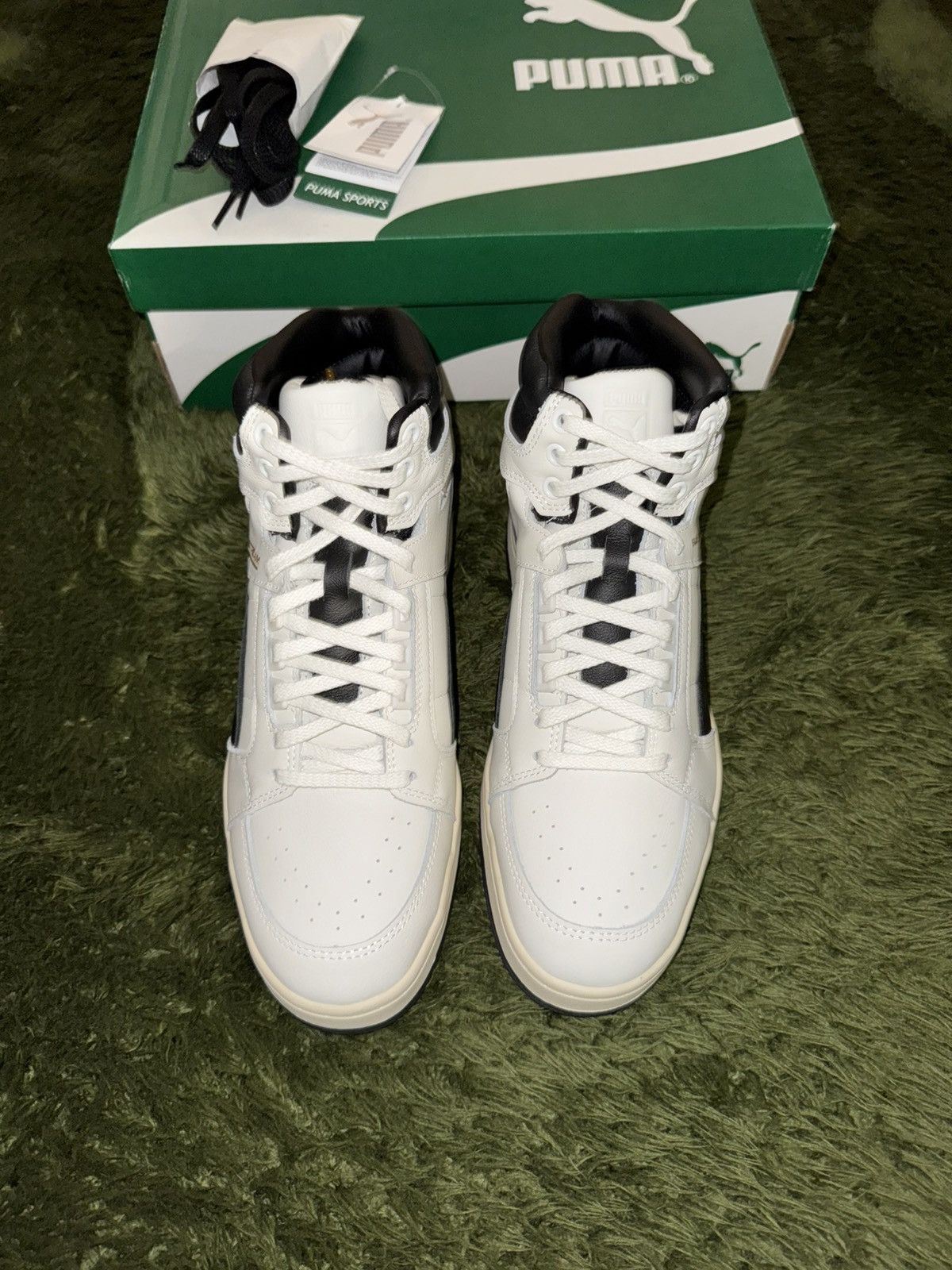 Puma [US10] PUMA 75th Anniversary Slipstream Mid PandaWhite/Black Size US 10 / EU 43 - 2 Thumbnail