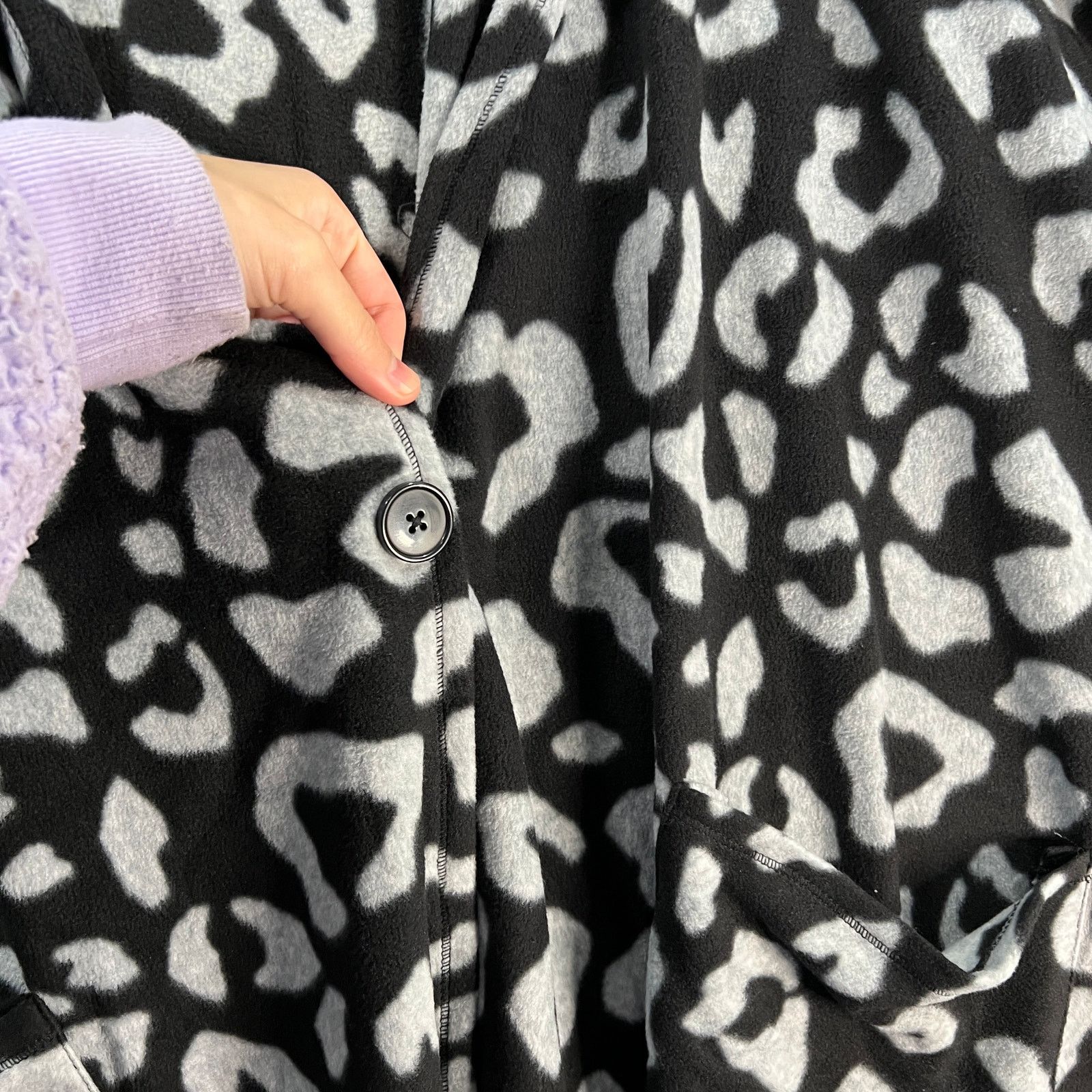 Other Belle by Kim Gravel Tuill Jacket with Knit Back and Sleeves Size XXL / US 16-18 / IT 52-54 - 7 Thumbnail