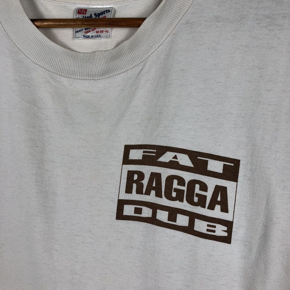 Band Tees × Vintage FAT RAGGA DUB Vintage T-Shirt Size US M / EU 48-50 / 2 - 4 Thumbnail