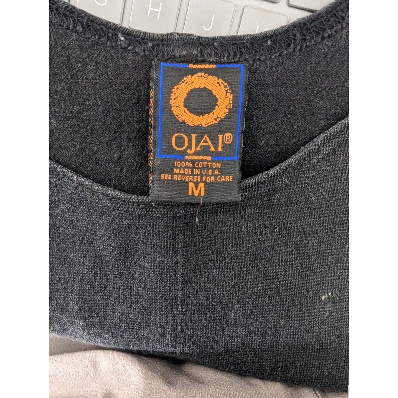 Vintage VINTAGE 90s Black Knee Length Cotton Jumper Overalls Dress Womens M Black Cotton Jumper Overalls Dress Women’s M 90s Vintage Jumper Dress Women’s Size M / US 6-8 / IT 42-44 - 4 Thumbnail