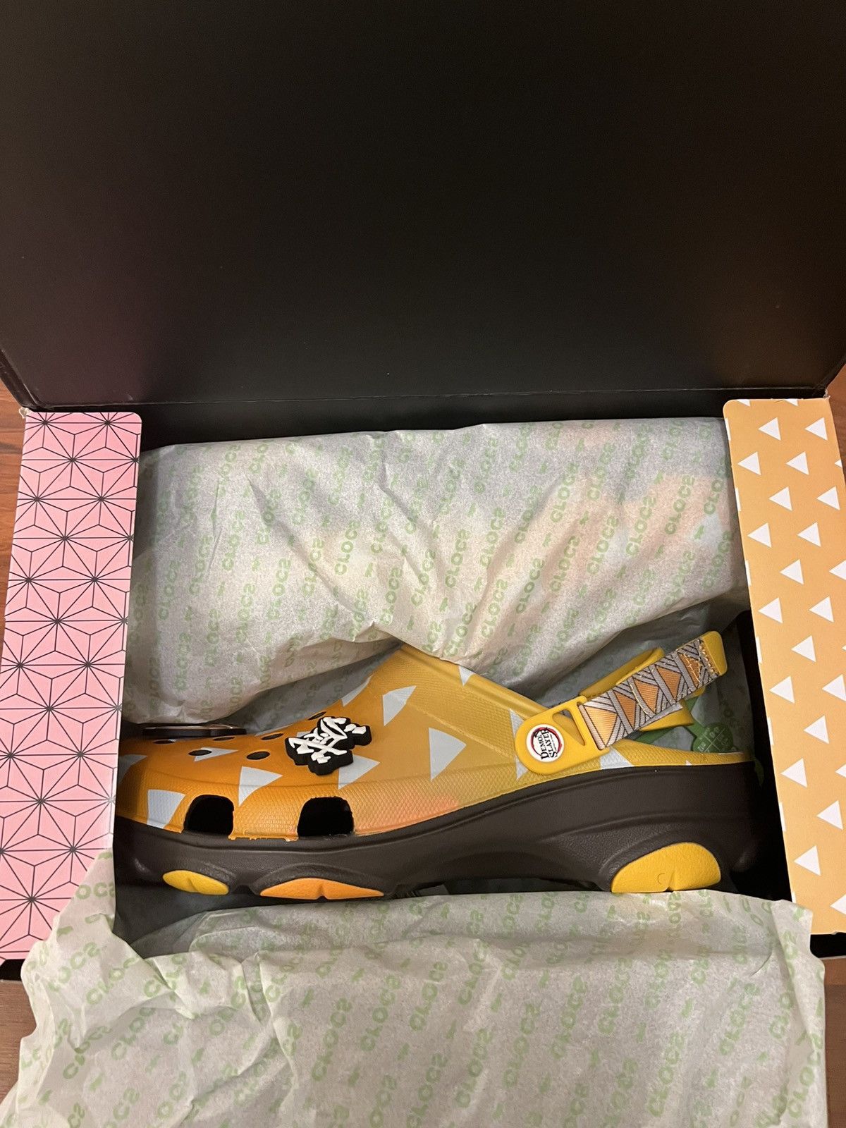 Crocs Zenitsu Demon Slayer Crocs Size US 13 / EU 46 - 2 Thumbnail
