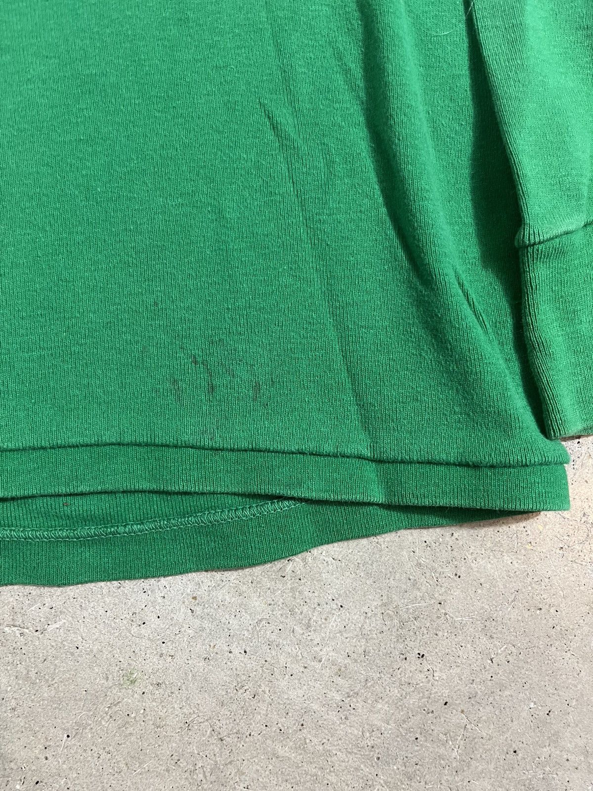 Vintage Vintage 80s US Military Flight Deck Jersey Shirt Green Size US L / EU 52-54 / 3 - 4 Thumbnail