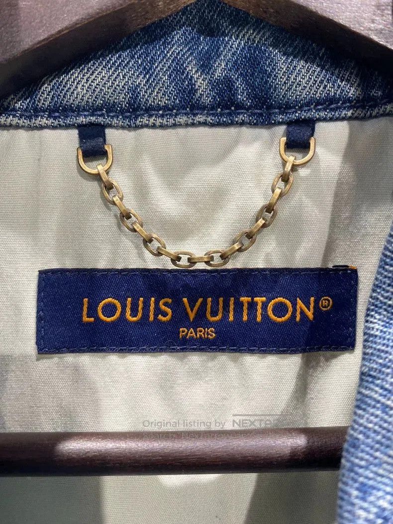 Louis Vuitton Louis Vuitton 23 Denim Relief Shirt. Size US M / EU 48-50 / 2 - 3 Thumbnail