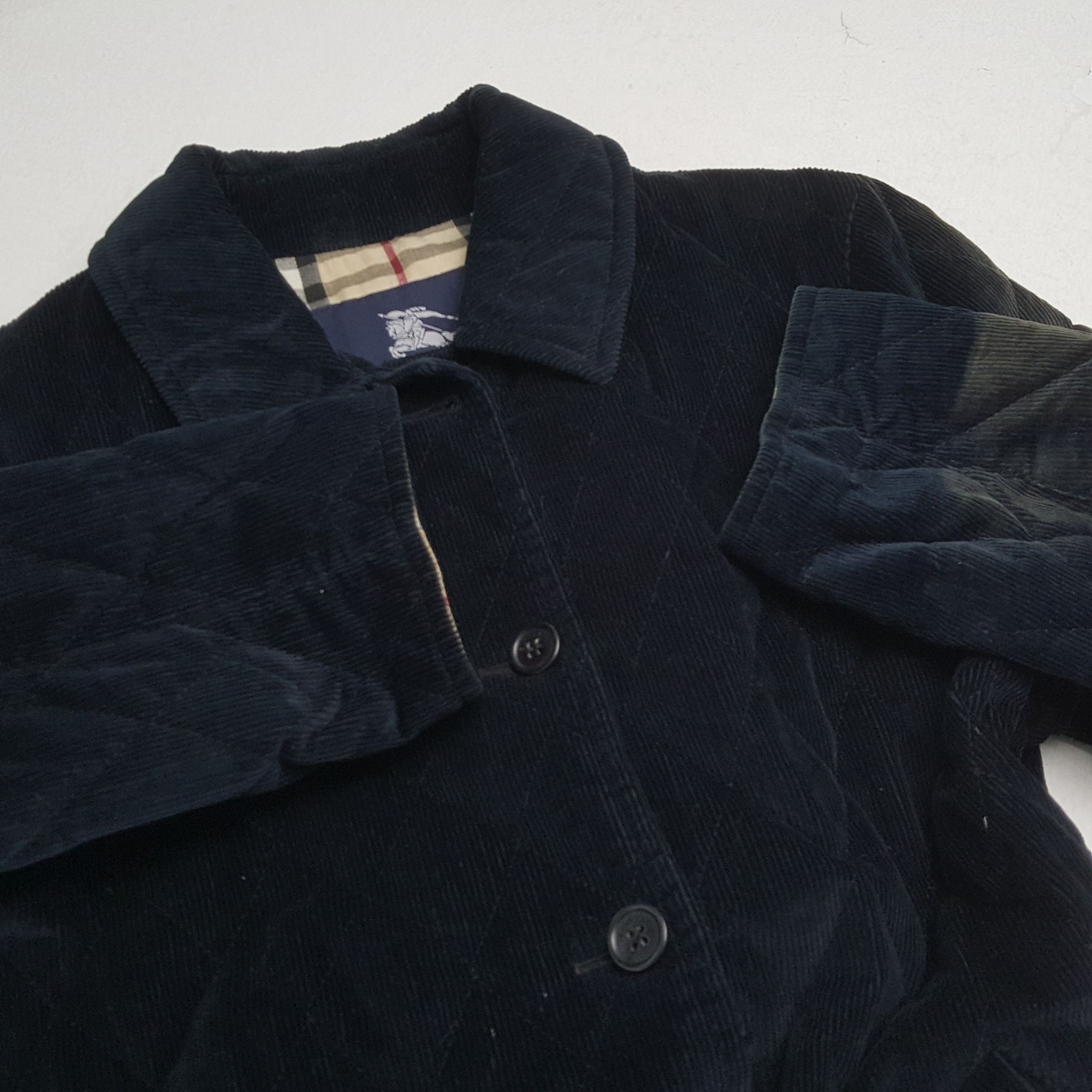 Burberry × Vintage Vintage BURBERRY LONDON Fashion Brand Velvet Jacket Size US S / EU 44-46 / 1 - 10 Thumbnail