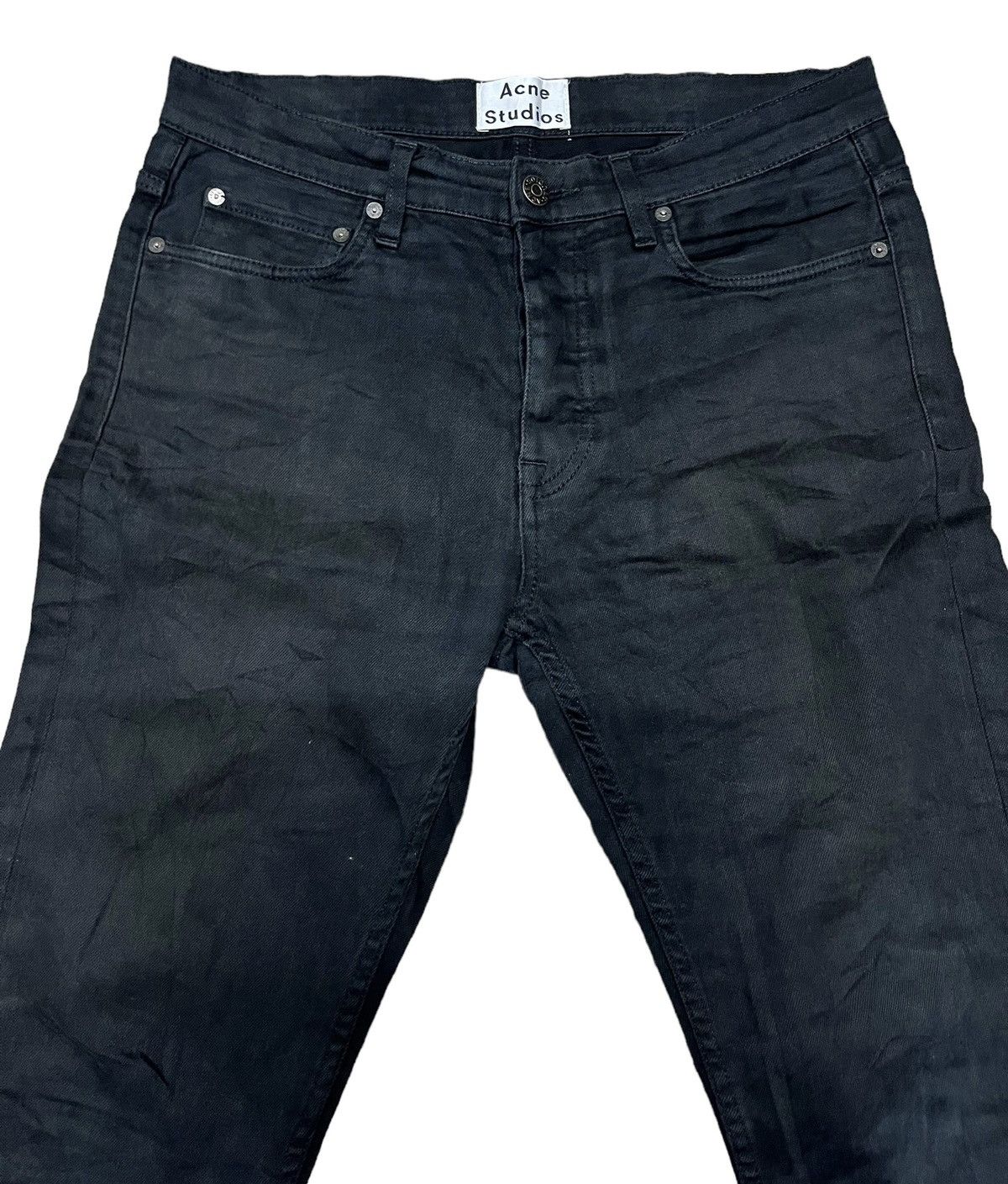 Acne Studios ACNE STUDIOS BLACK JEANS Size US 33 - 2 Thumbnail