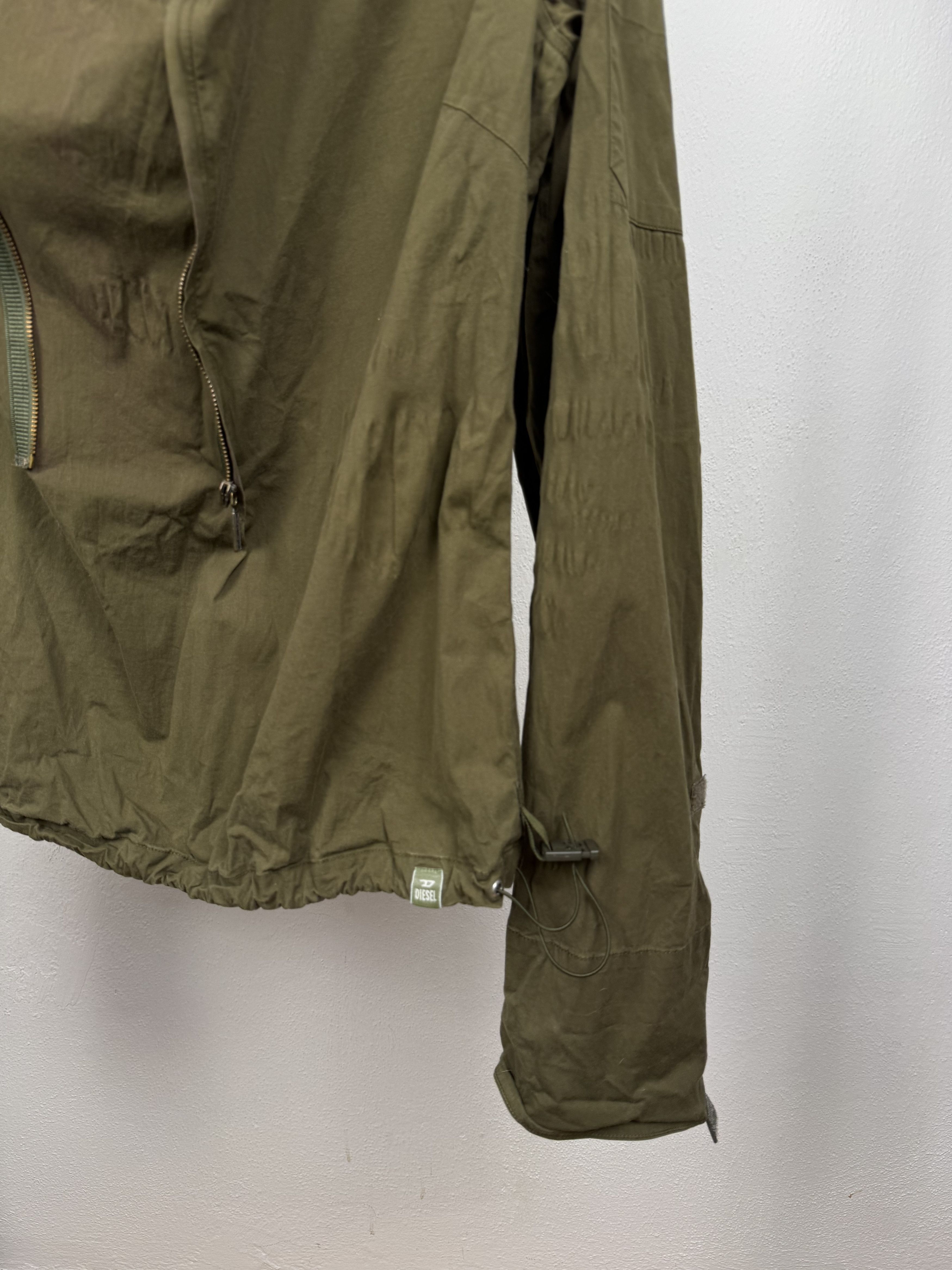 Diesel Avant Garde Diesel Parachute khaki jacket Size L / US 10 / IT 46 - 4 Thumbnail