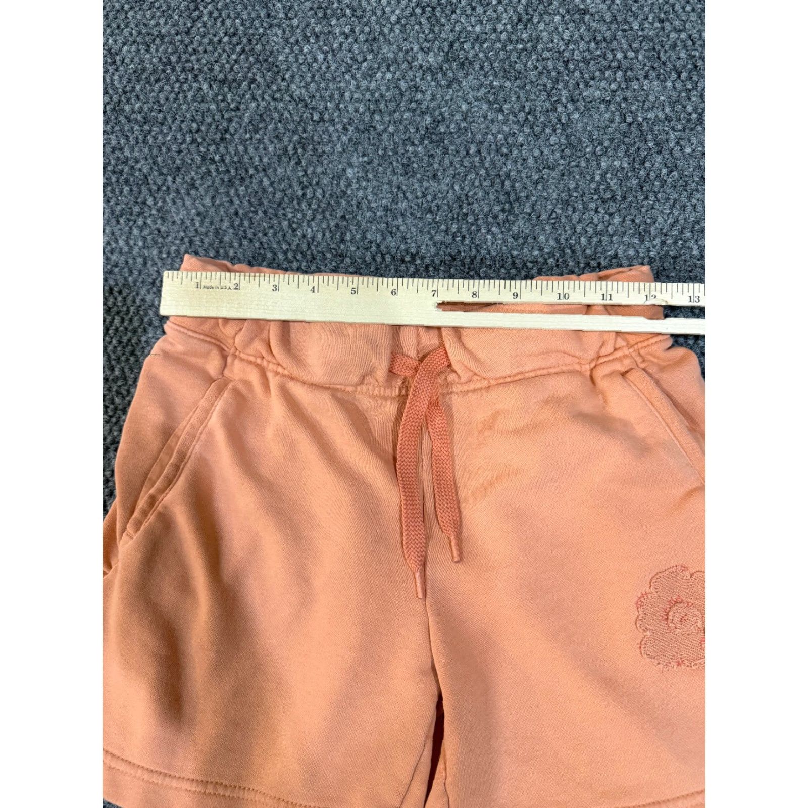 Nike Nike Sweat Shorts Womens Large pink Drawstring Casual Lounge Athletic Size 36" / US 14 / IT 50 - 3 Thumbnail