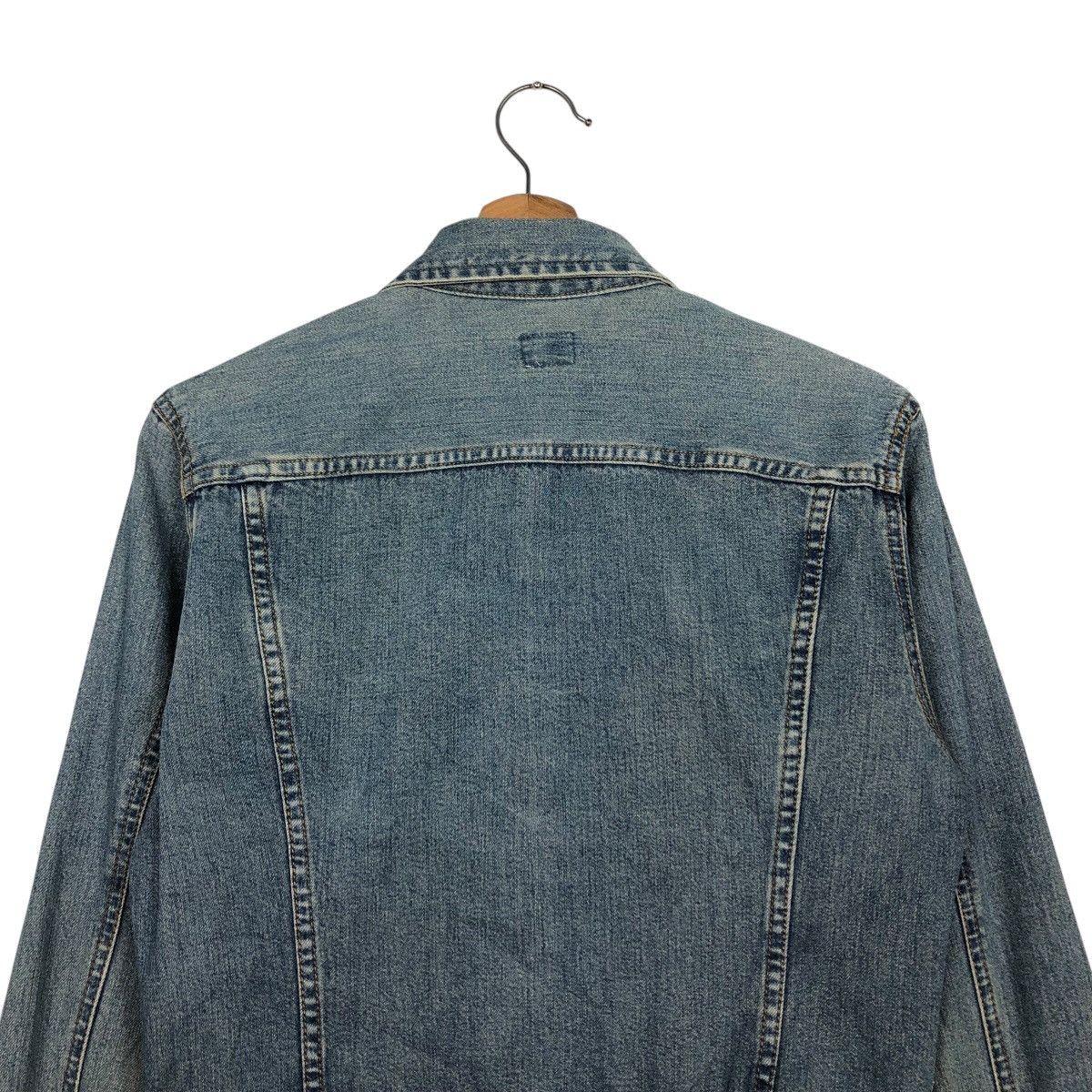 Japanese Brand 📌Cropped Biker Trucker Denim Jacket Vale Hysteric Glamour Size US L / EU 52-54 / 3 - 11 Thumbnail