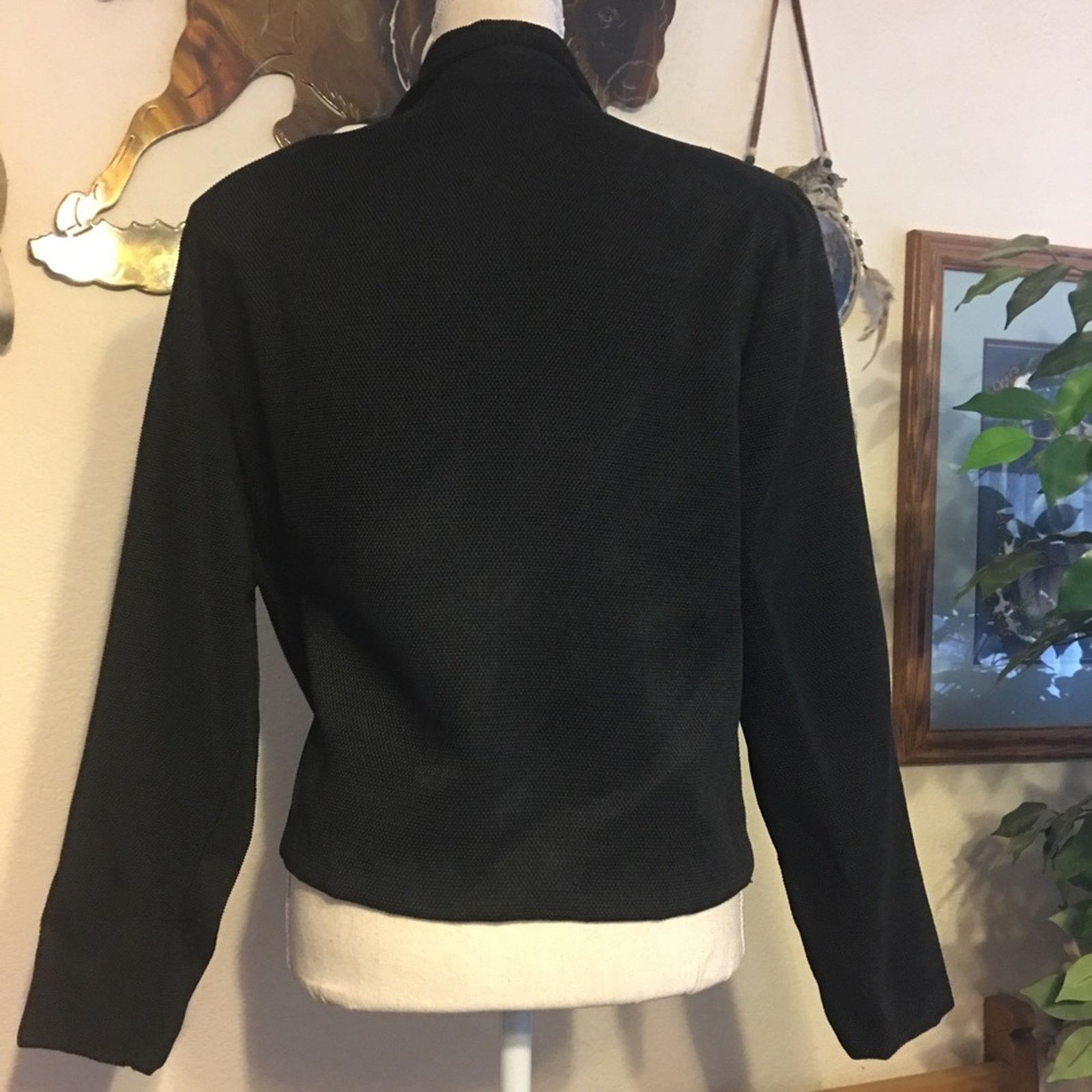 Other First Option black textured jacket M Size M / US 6-8 / IT 42-44 - 4 Thumbnail