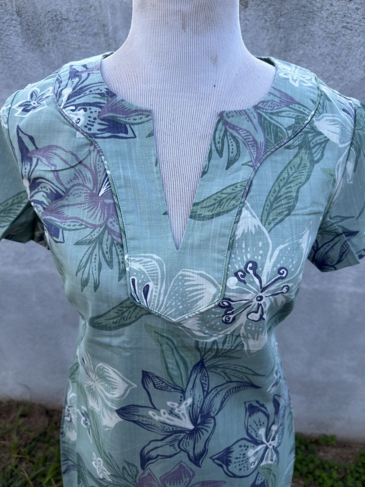 Reyn Spooner New Reyn Spooner Stargazer Short Dress Green Women's 6 Size M / US 6-8 / IT 42-44 - 3 Thumbnail