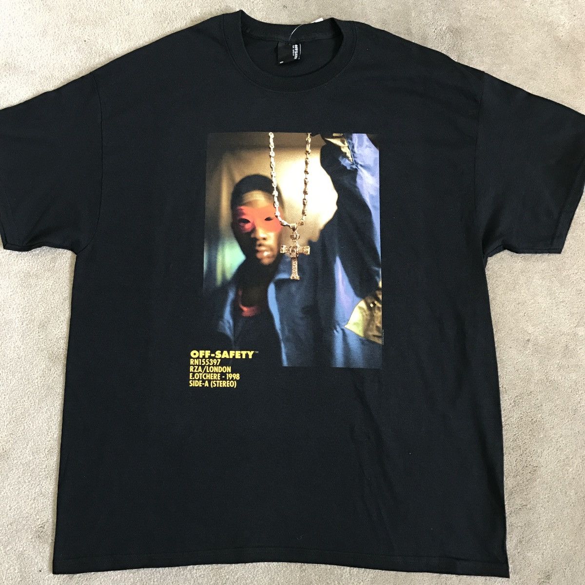 Wu-Tang Clan 🔴Wu-Tang Shirt Size XL Rza Bobby Digital Off Safety WuTang Size US XL / EU 56 / 4 - 1 Thumbnail