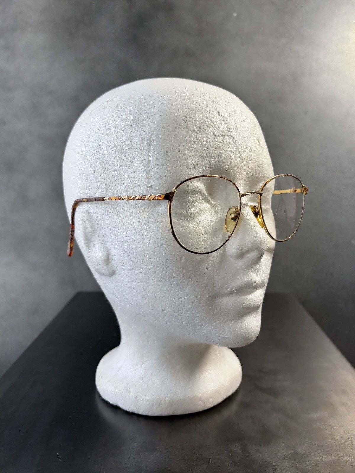 Vintage Vintage Laura Ashley Eyeglasses Frames 1980s 1990s Metal Big Size ONE SIZE - 2 Thumbnail