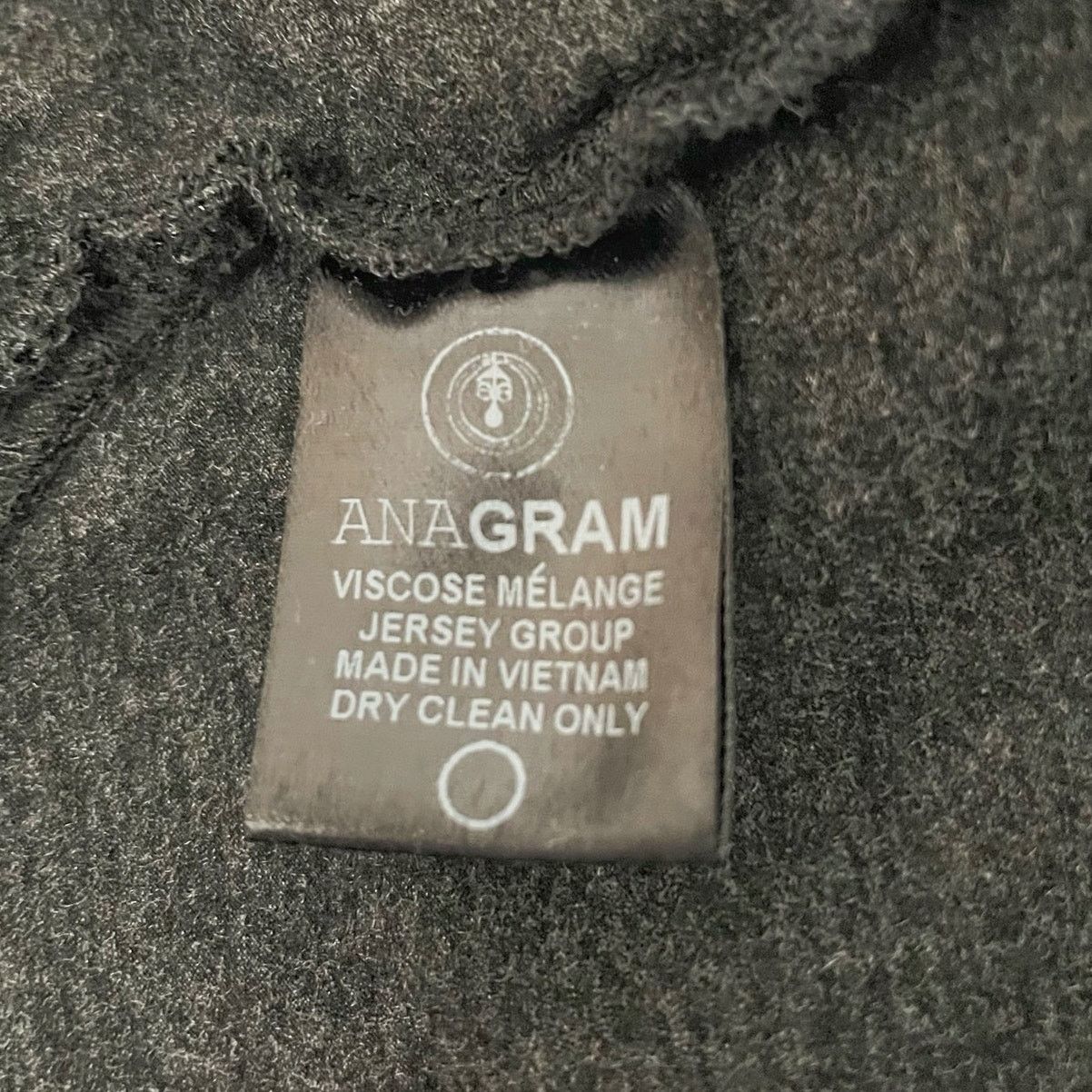 Gary Graham Anagram Jersey Sleeveless Mini Dress Gray Asymmetric Medium Size M / US 6-8 / IT 42-44 - 5 Thumbnail