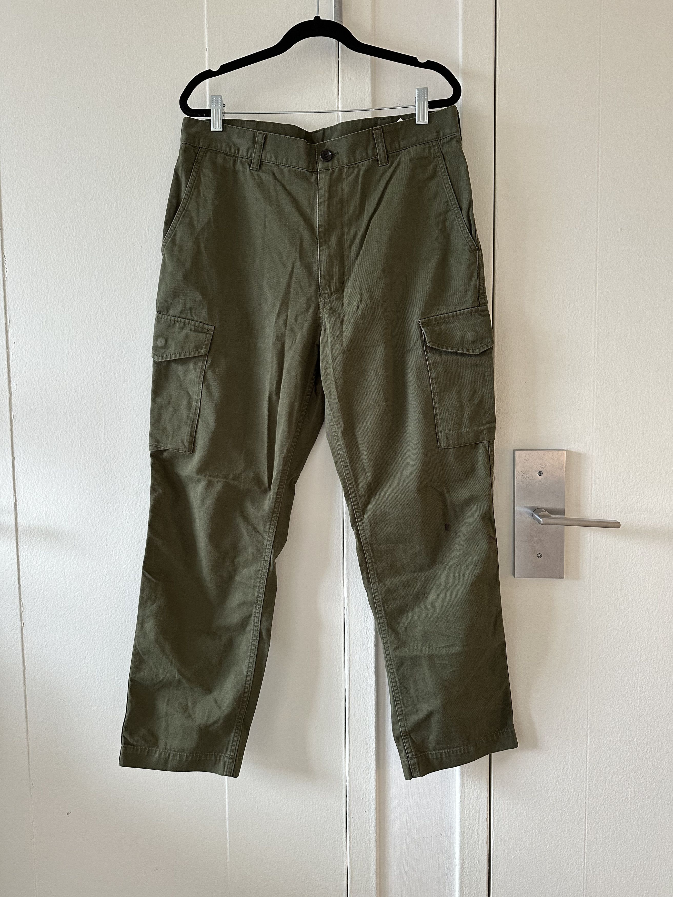 Image of Comme Des Garcons x Comme Des Garcons Homme Ad 2019 Cargo Pants in Green, Men's (Size 33)