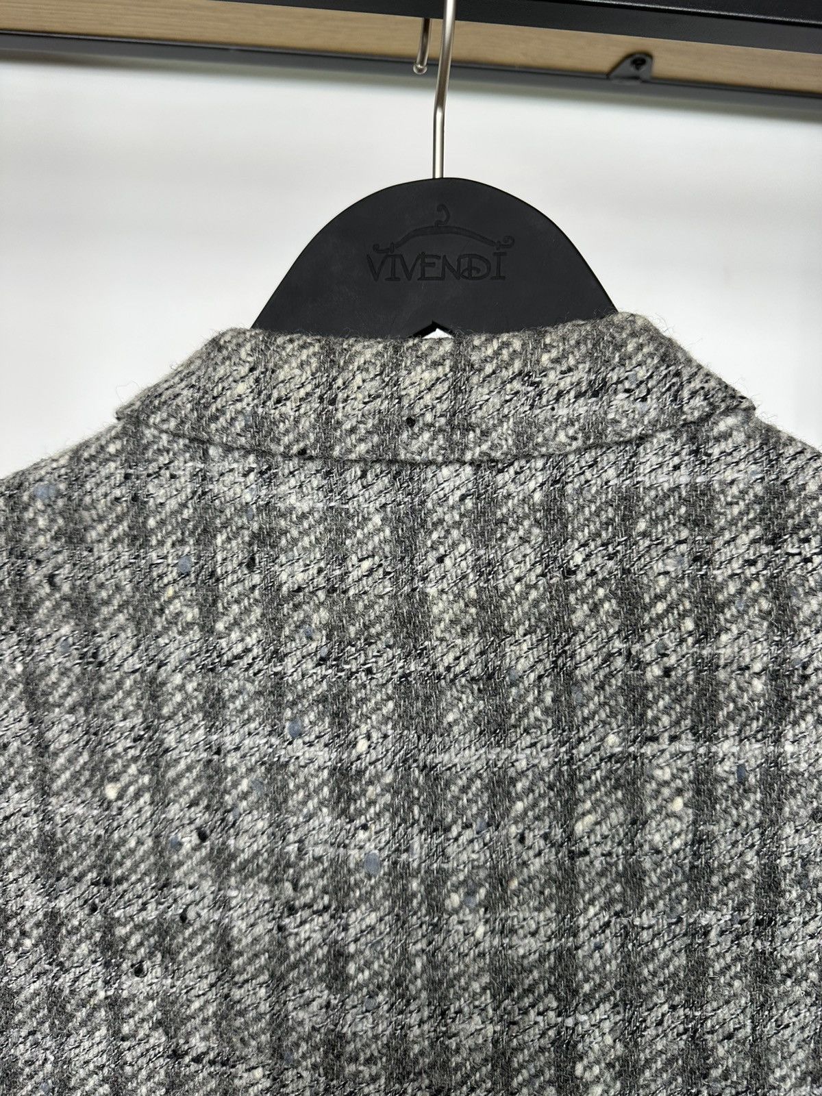 Hugo Boss Hugo Boss Wool Blazer 80's Vintage Made in West Germany Mens Size 54R - 11 Thumbnail