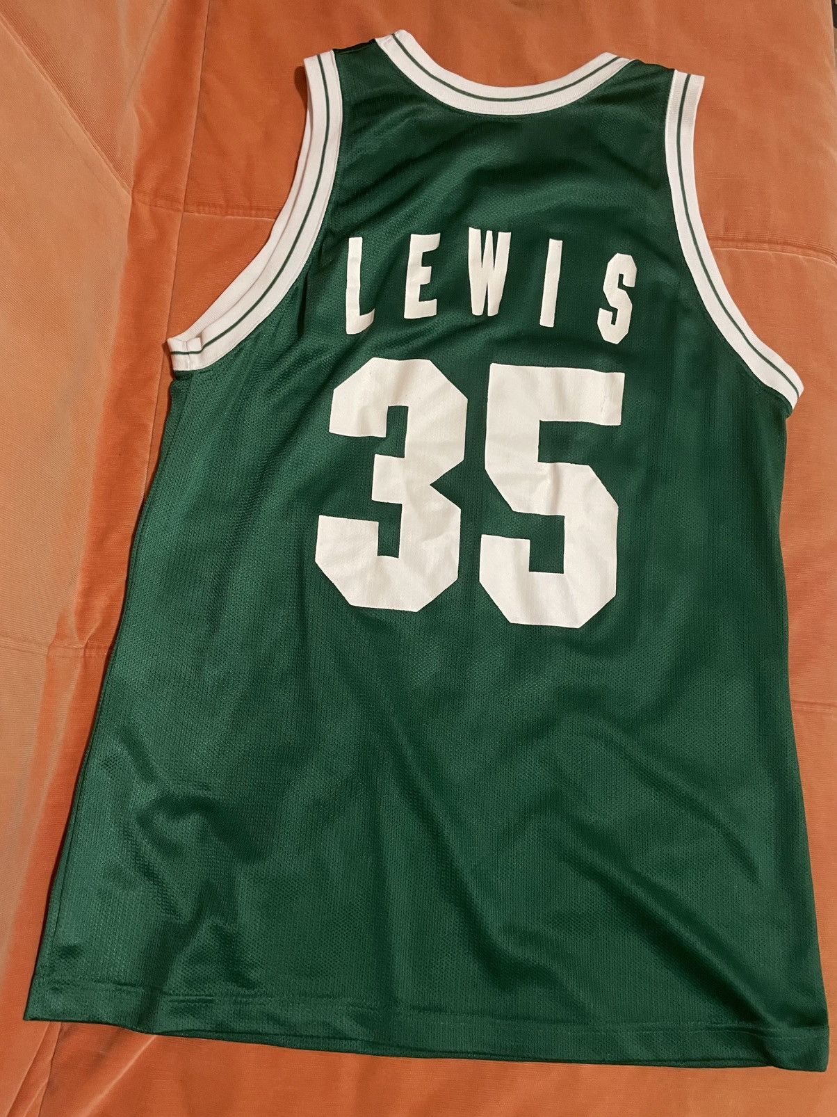 Champion Nba Champion Boston Celtics Reggie Lewis jersey bird pierce Size US M / EU 48-50 / 2 - 4 Thumbnail