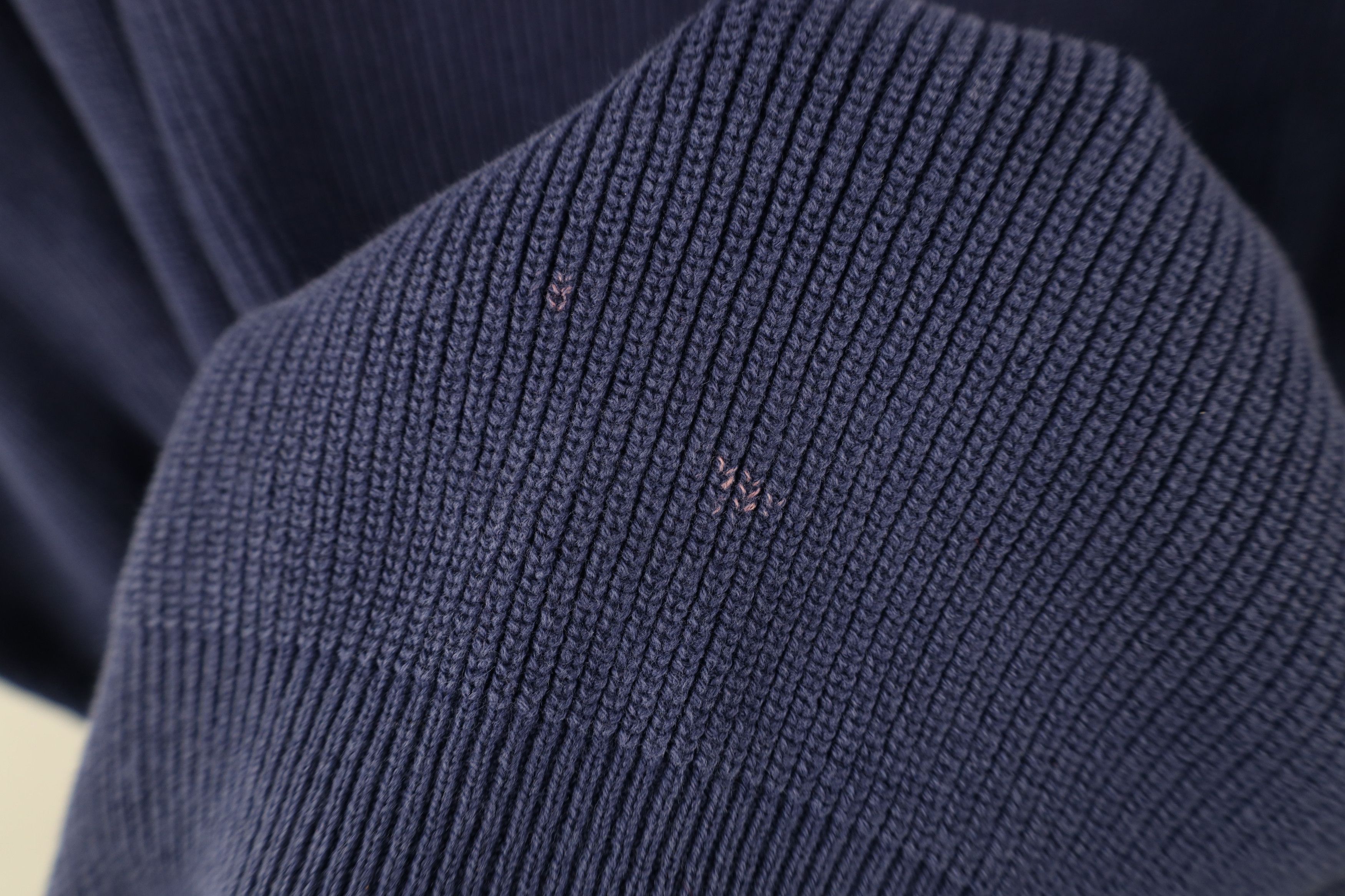 Eddie Bauer × Vintage Vintage 90s Eddie Bauer Cotton Ribbed Knit Crewneck Sweater Size US L / EU 52-54 / 3 - 4 Thumbnail