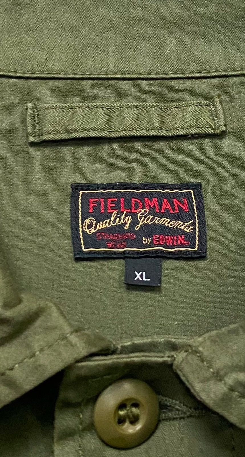 Edwin × Japanese Brand × Vintage Fieldman by Edwin Herringbone Field jacket Size US XL / EU 56 / 4 - 14 Thumbnail