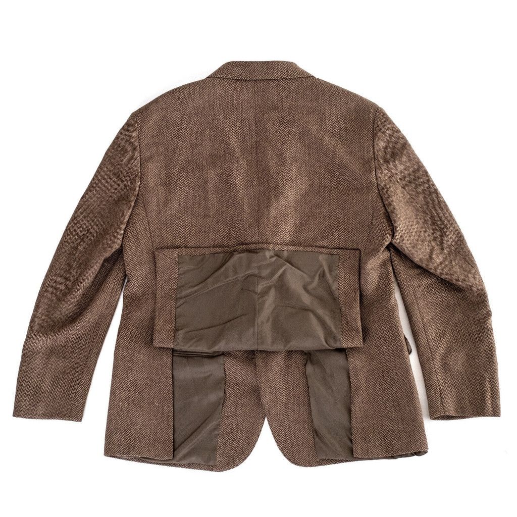 Polo Ralph Lauren NWOT POLO RALPH LAUREN Herringbone Wool Blazer 44R Size 44R - 6 Thumbnail