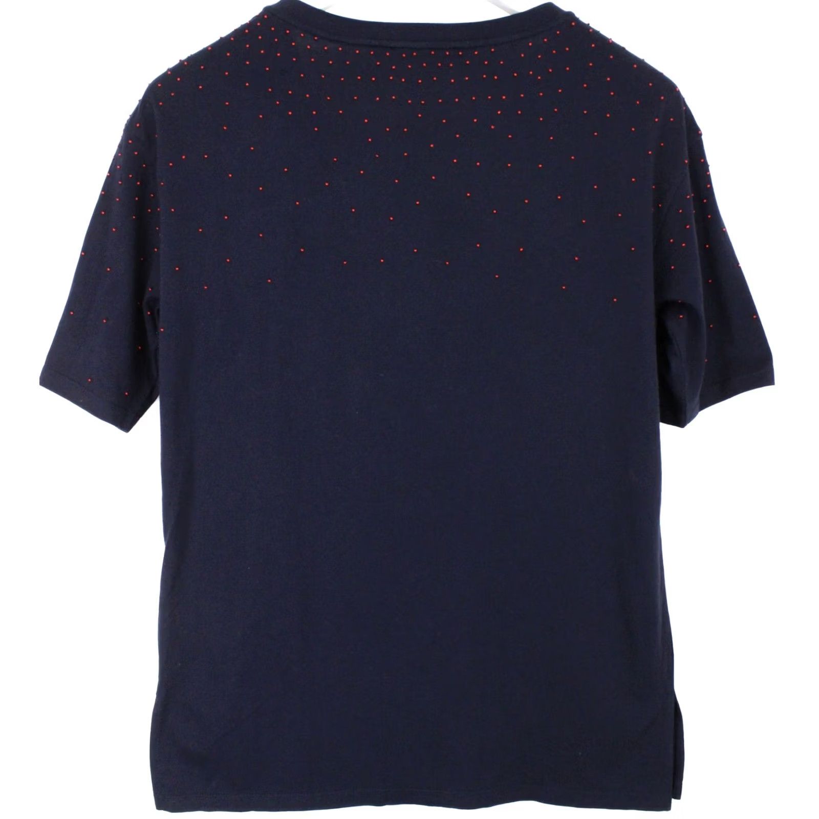 Sandro Sandro Anemone T-Shirt Women's SMALL Short Sleeve Beads Embroidered Blue Size S / US 4 / IT 40 - 2 Thumbnail