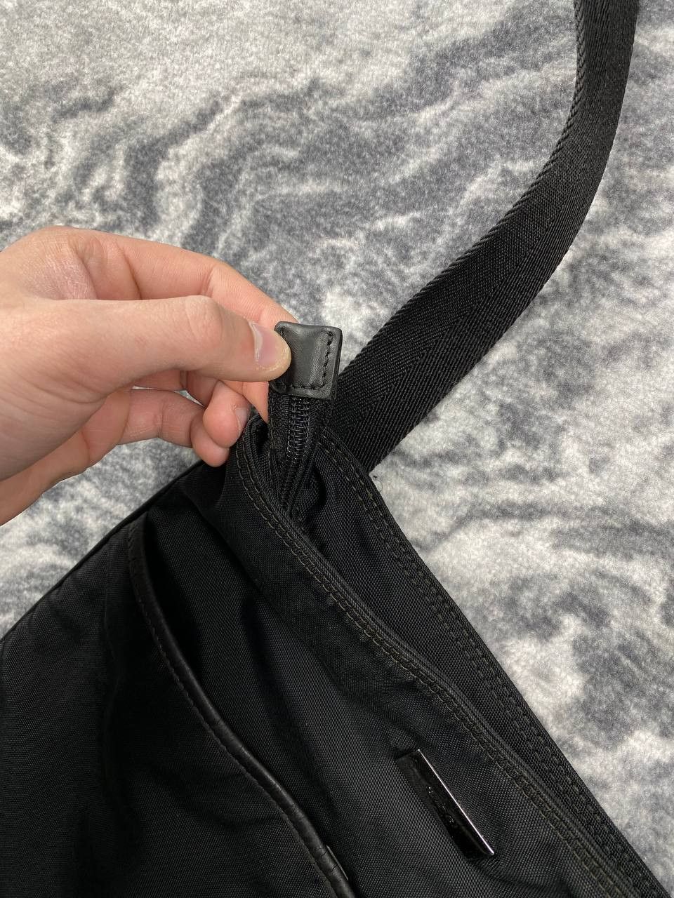 Gucci Gucci Nylon Messenger Bag Men Black Size ONE SIZE - 4 Thumbnail