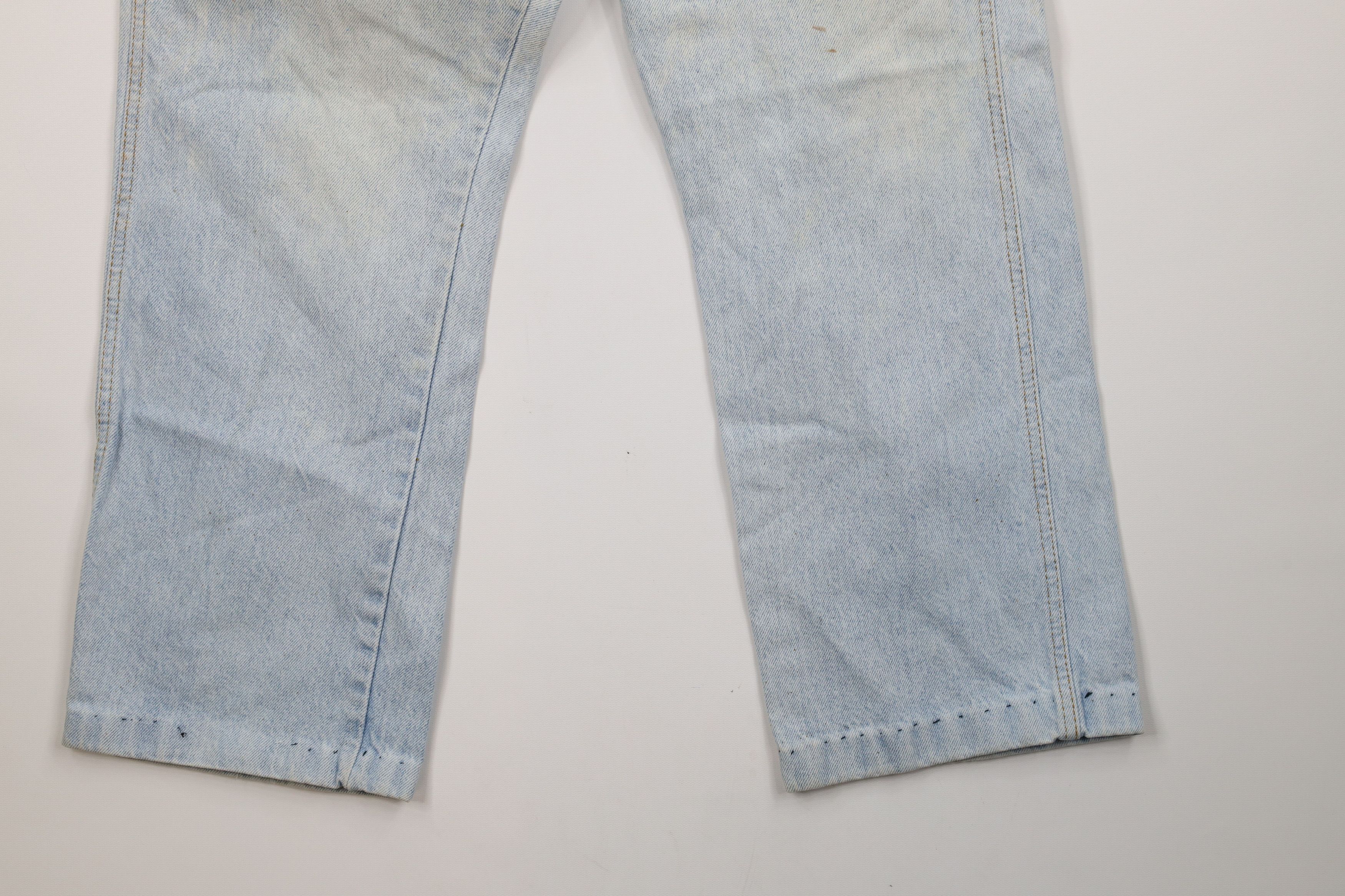Vintage Vintage 70s Streetwear Wide Leg Flared Denim Jeans Blue USA Size US 32 / EU 48 - 4 Thumbnail