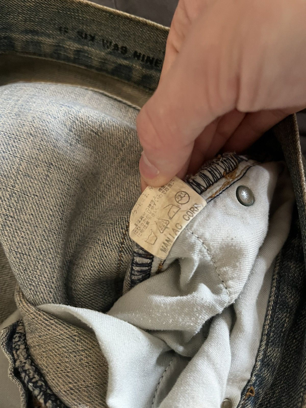 If Six Was Nine If six was nine mud max “BCFEMALE” jeans. Size US 28 / EU 44 - 9 Thumbnail